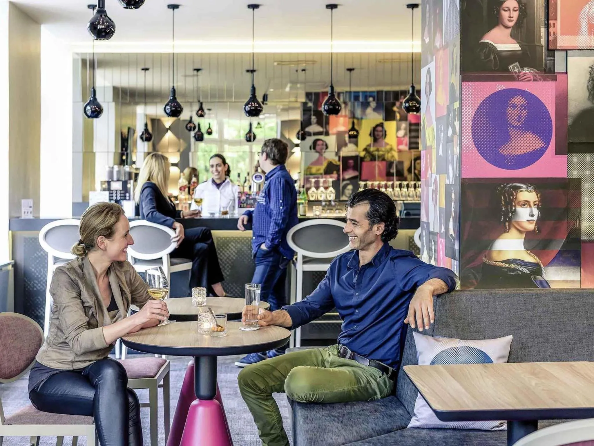 Lounge or bar in Mercure München am Olympiapark