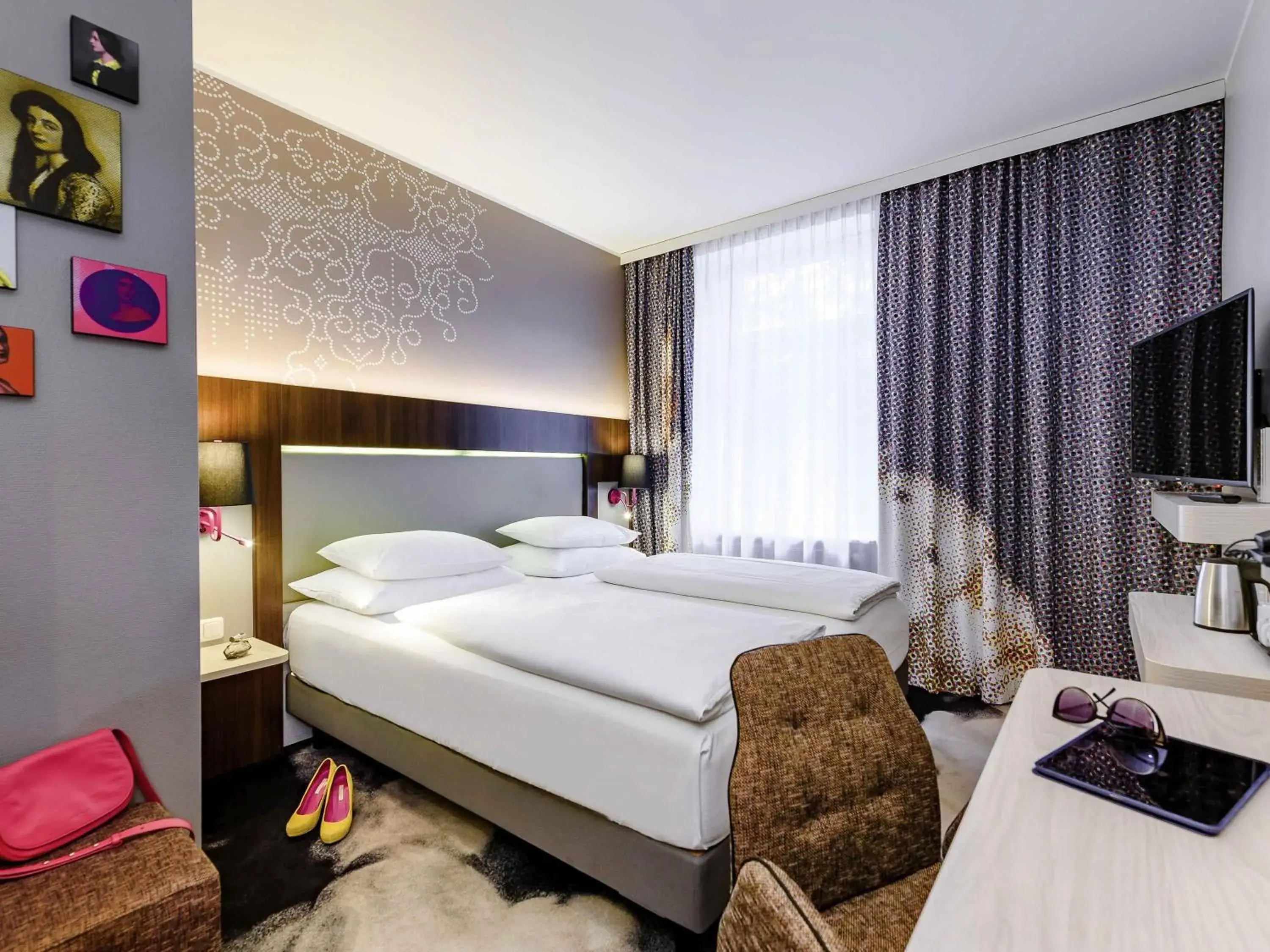 Bedroom, Bed in Mercure München am Olympiapark Bedroom, Bed in Mercure München am Olympiapark