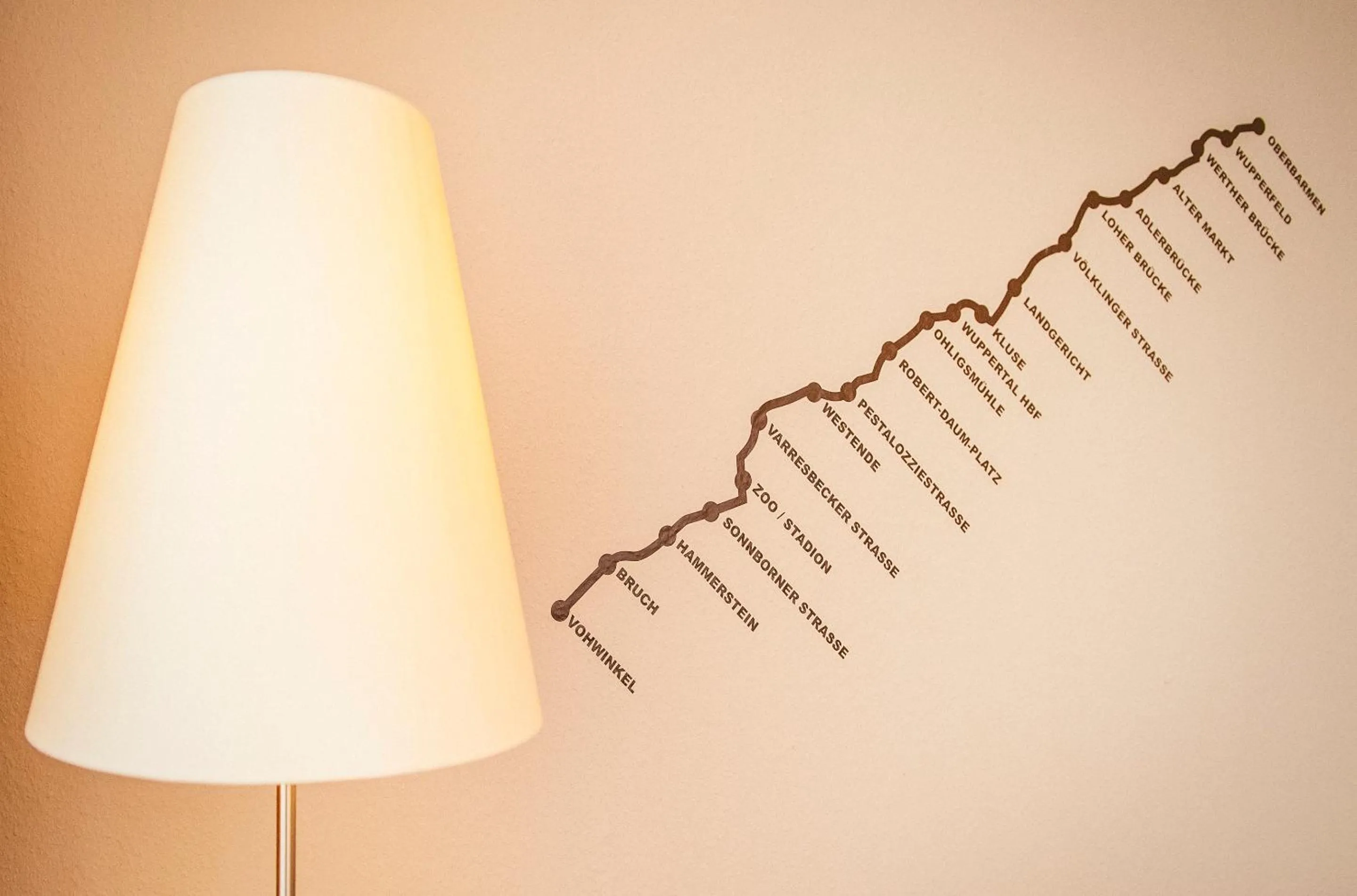 Decorative detail in Vienna House Easy by Wyndham Wuppertal