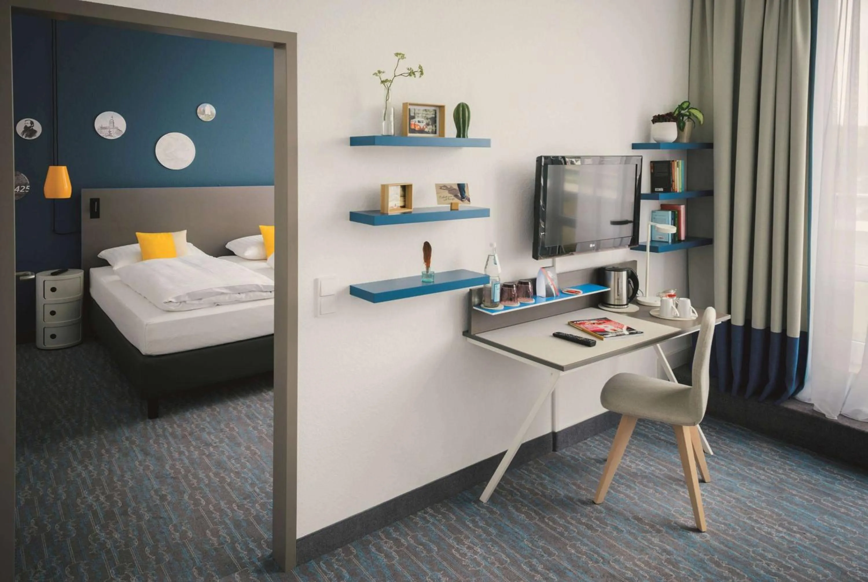 Photo of the whole room, Bed in Vienna House Easy by Wyndham Wuppertal