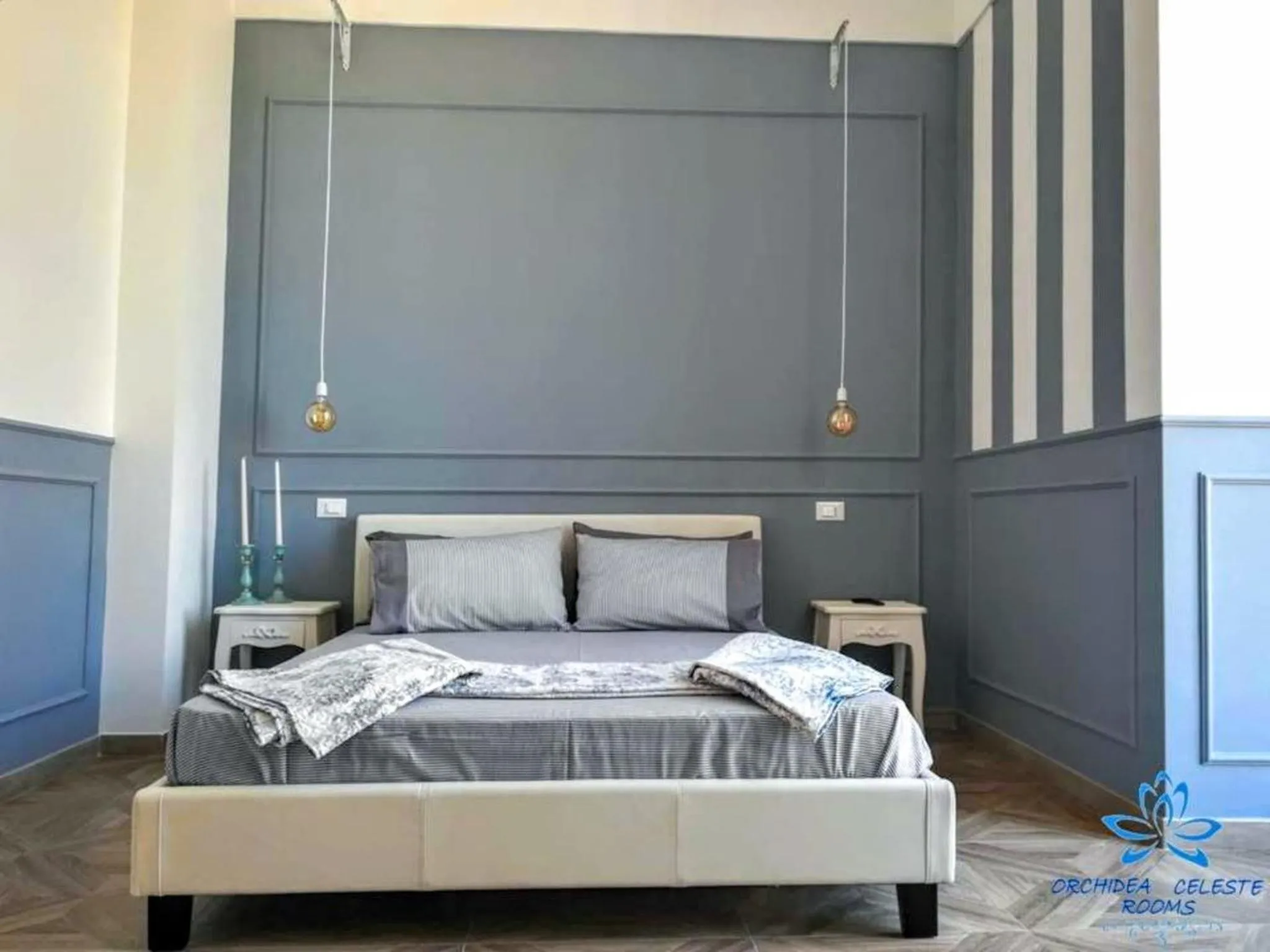 Bed in B&B Orchidea Celeste