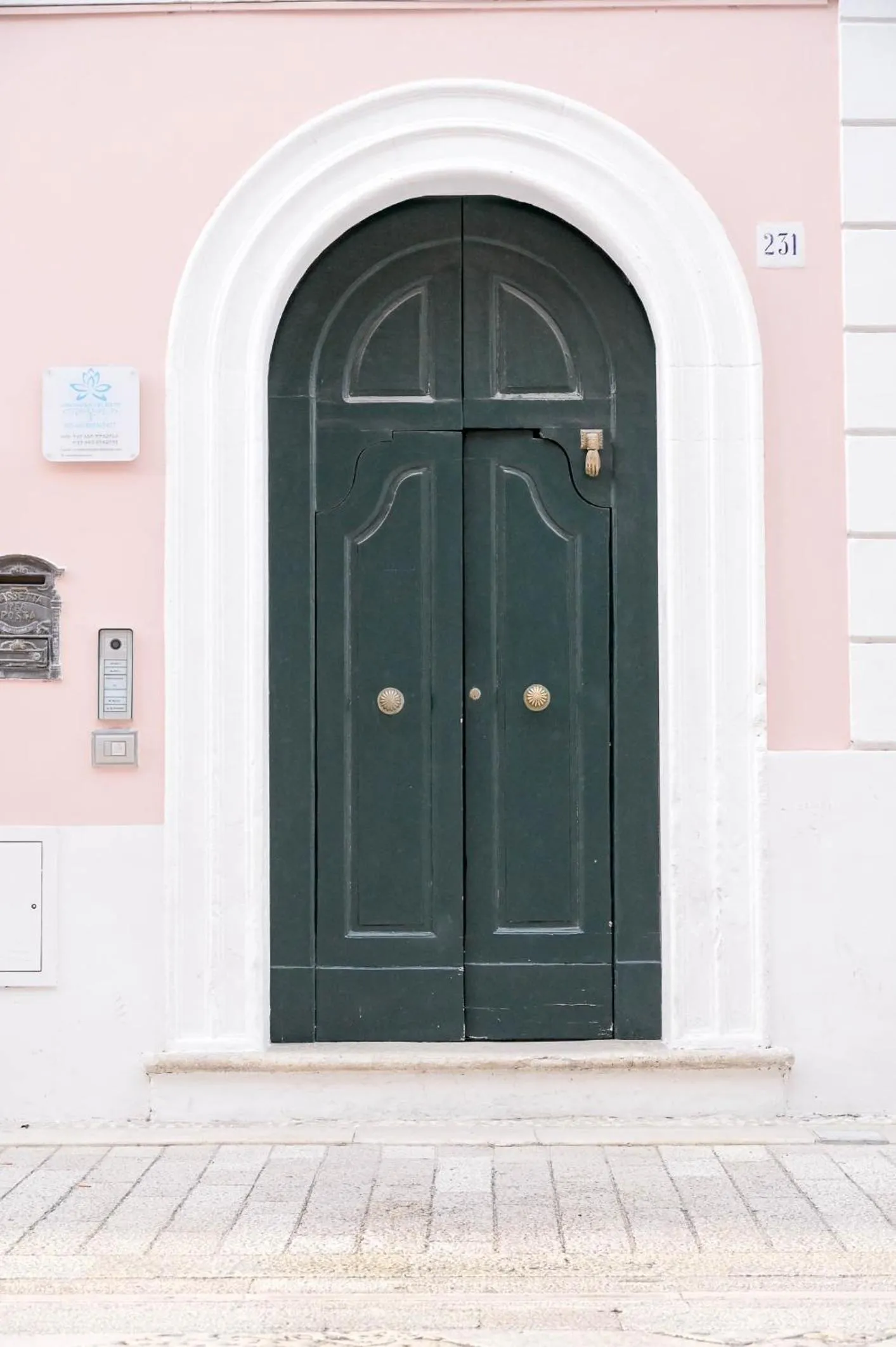 Facade/entrance in B&B Orchidea Celeste