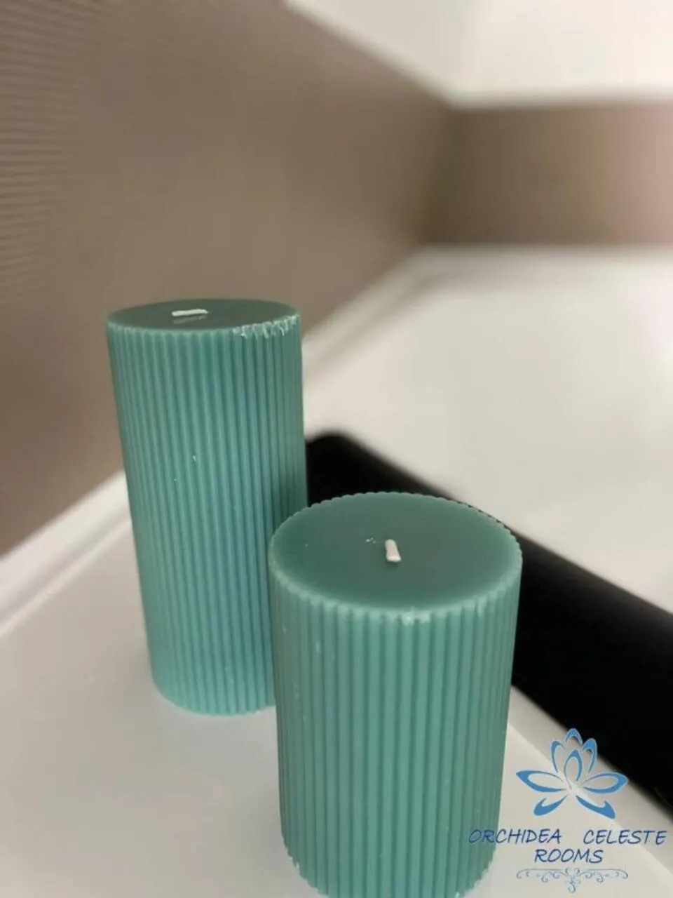 Decorative detail in B&B Orchidea Celeste