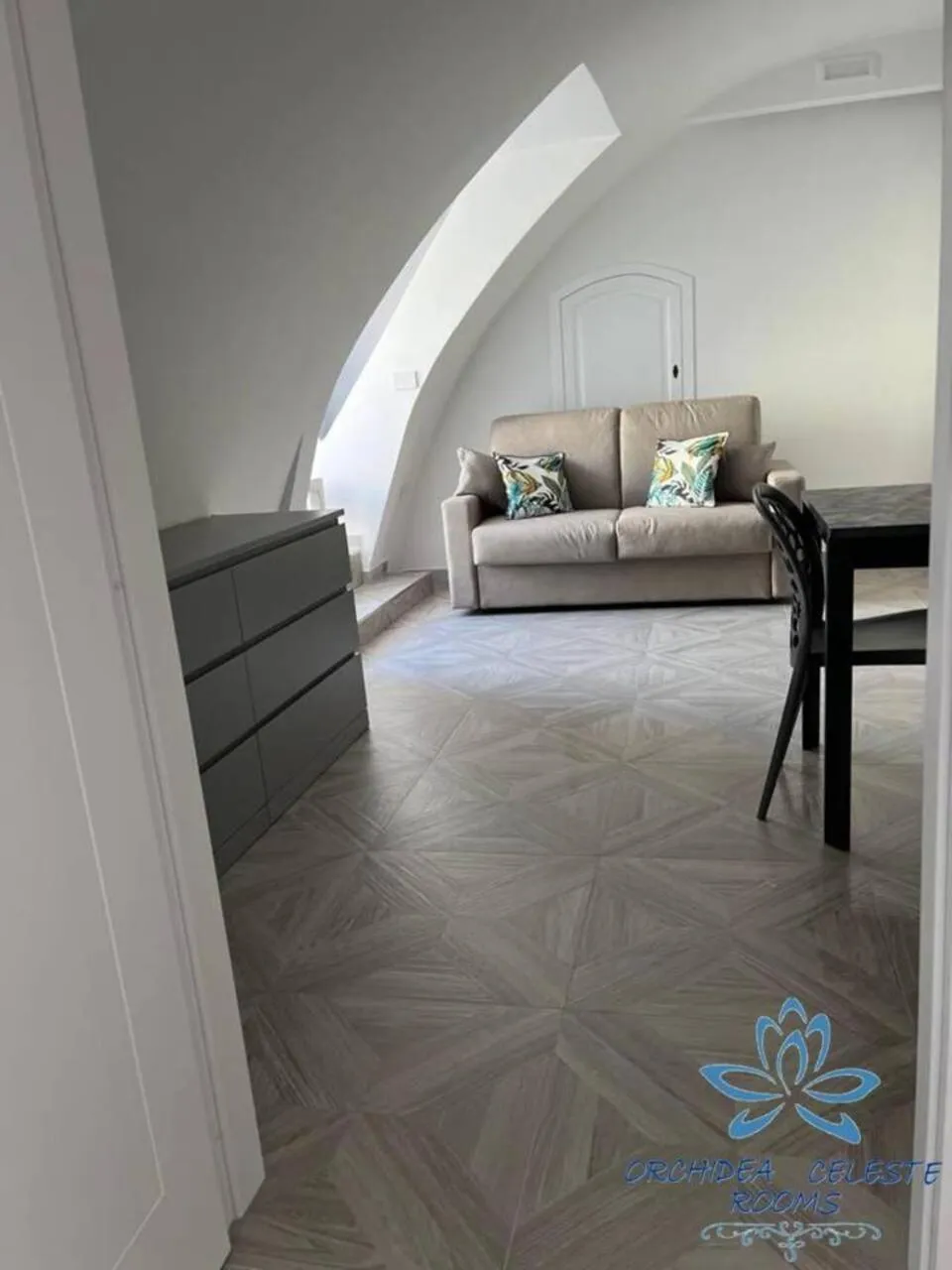 Living room in B&B Orchidea Celeste