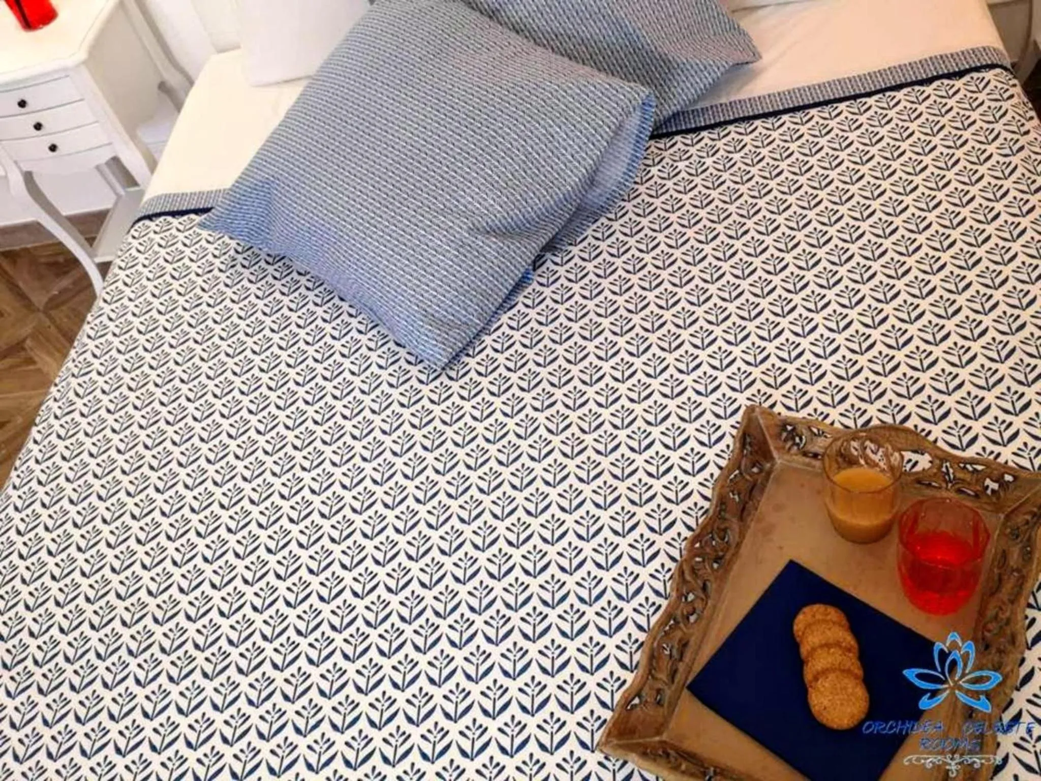 Bed in B&B Orchidea Celeste