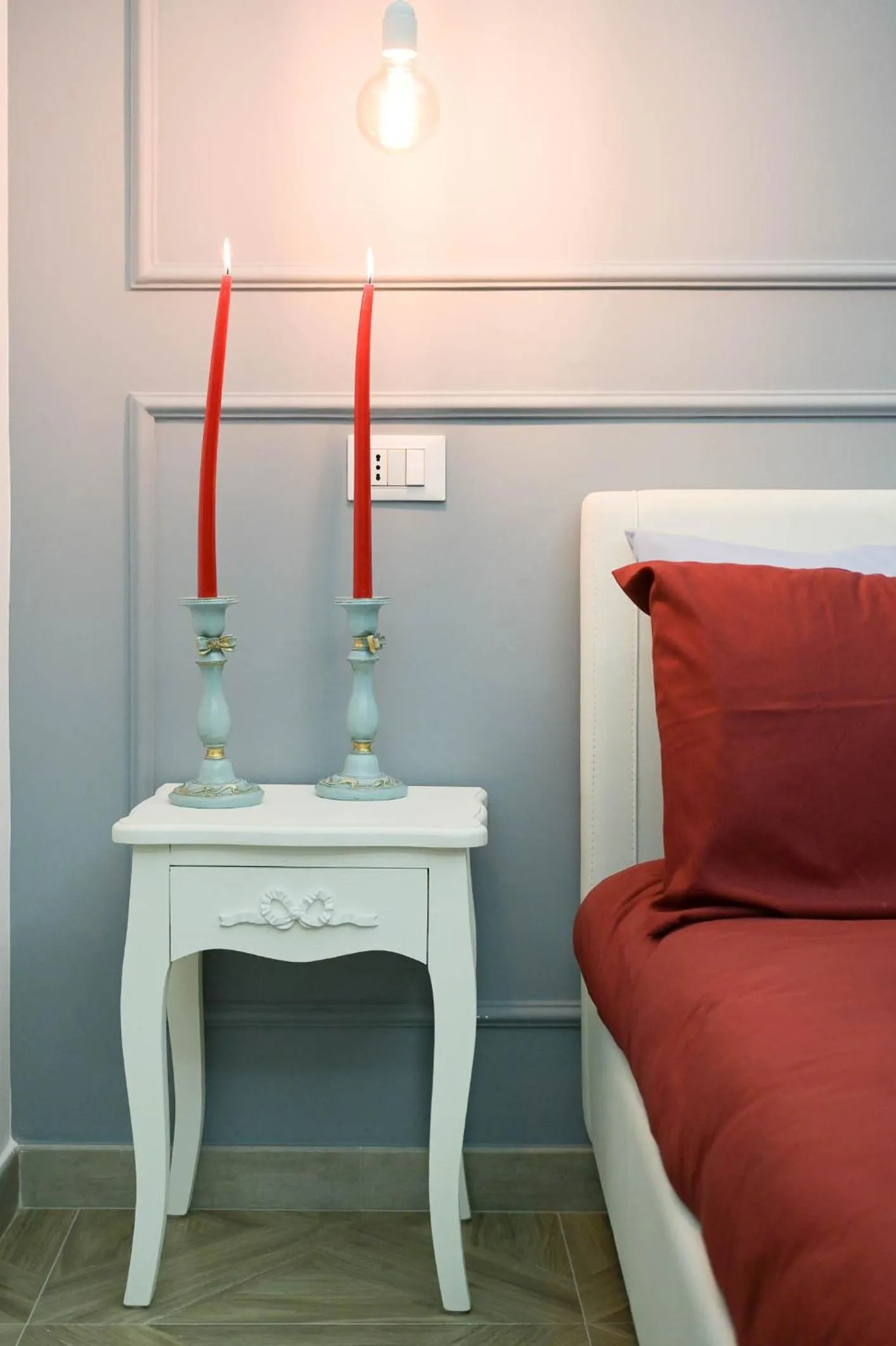 Decorative detail in B&B Orchidea Celeste