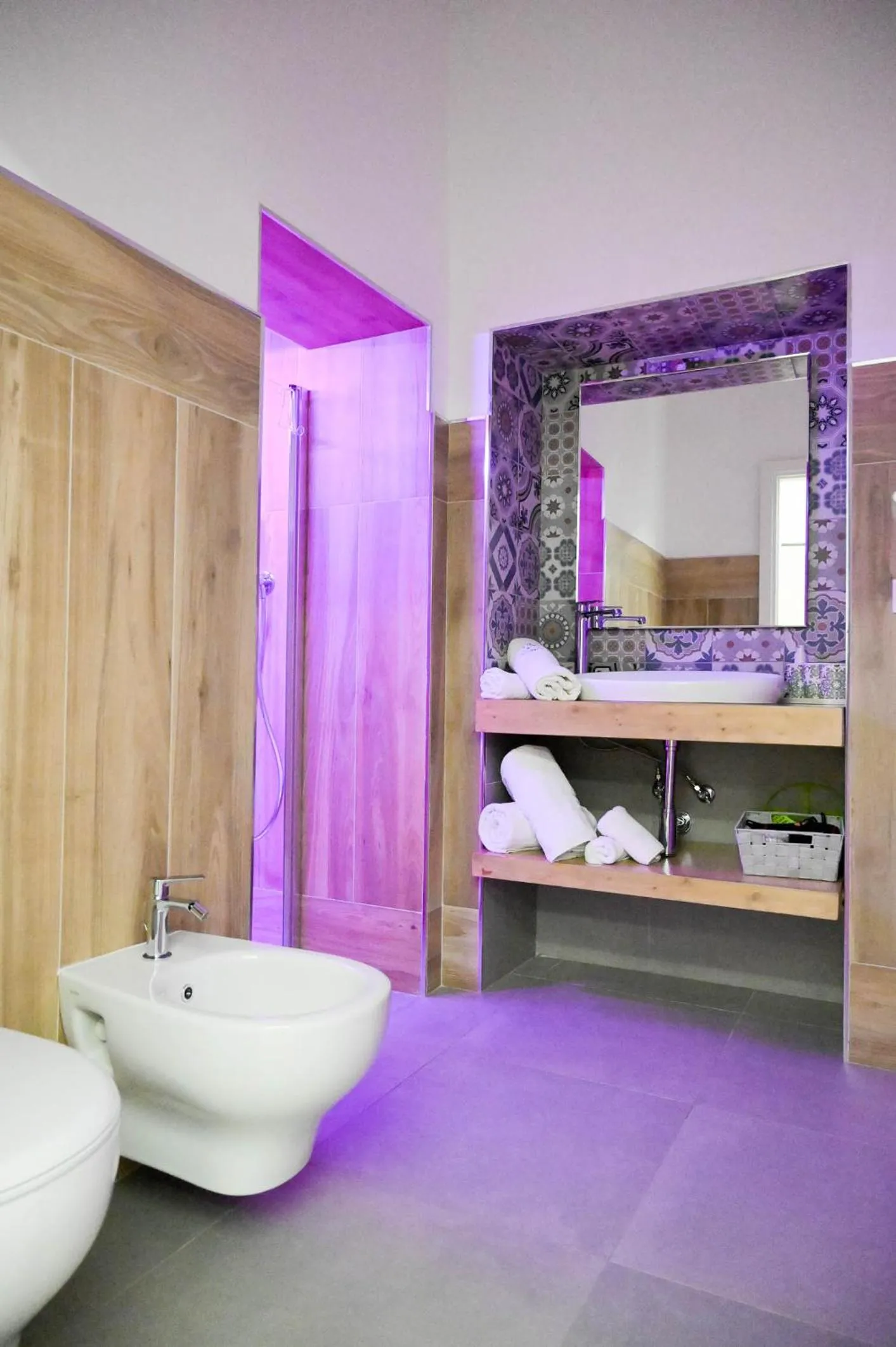 Toilet in B&B Orchidea Celeste