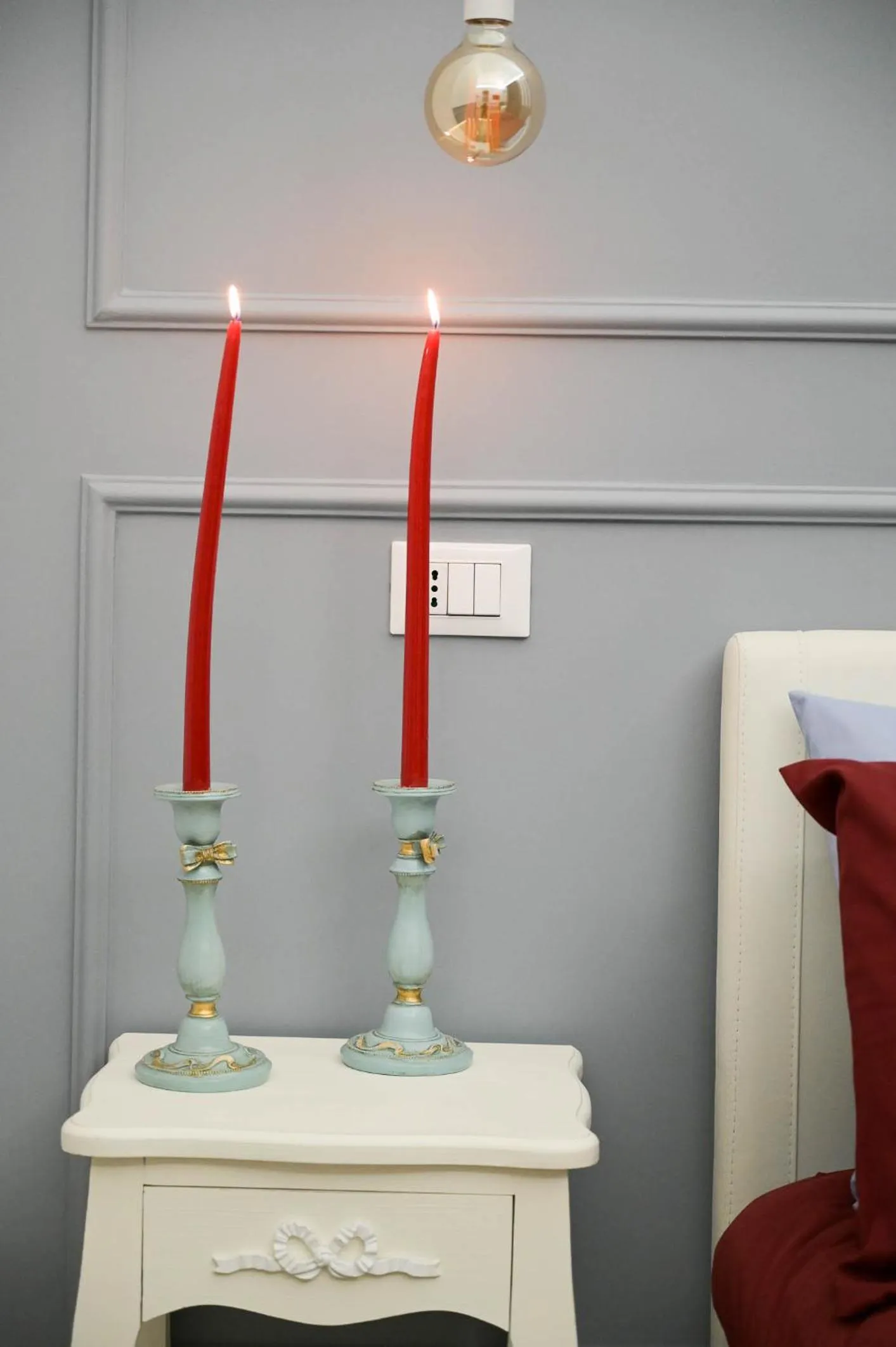 Decorative detail in B&B Orchidea Celeste