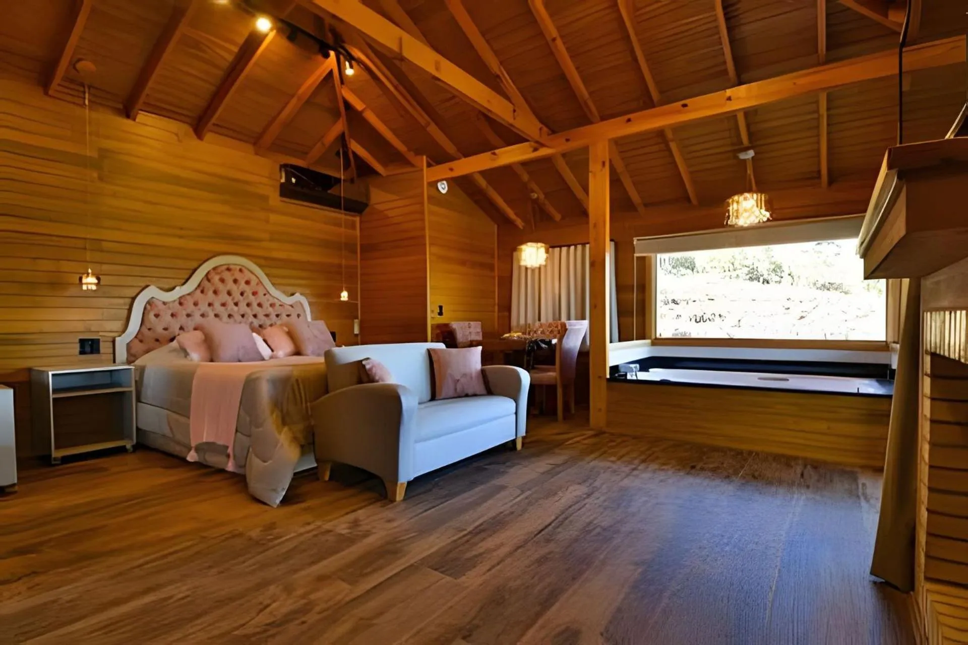 Hot Tub, Bed in Stillo Gramado Linha Bonita