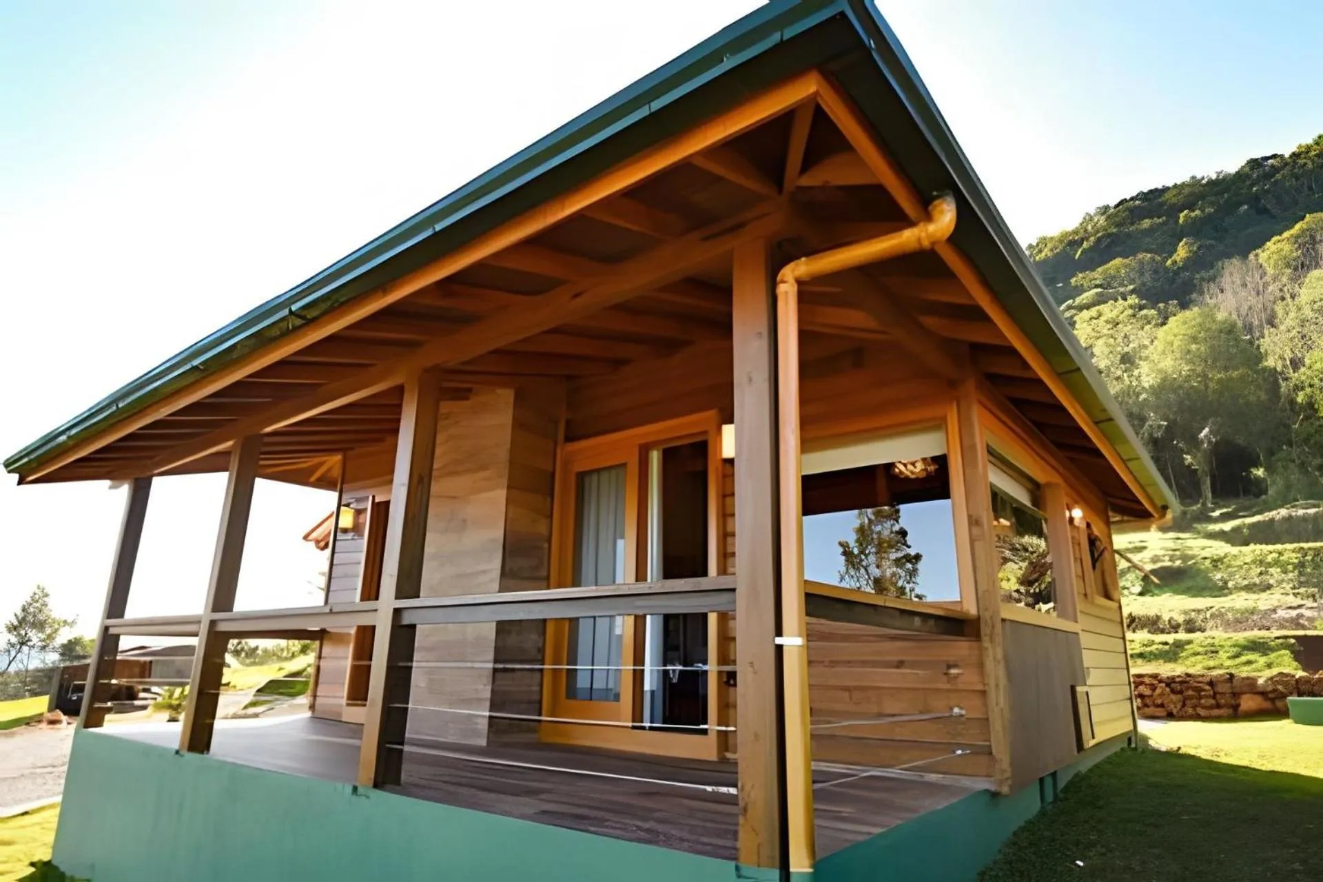 Balcony/Terrace in Stillo Gramado Linha Bonita