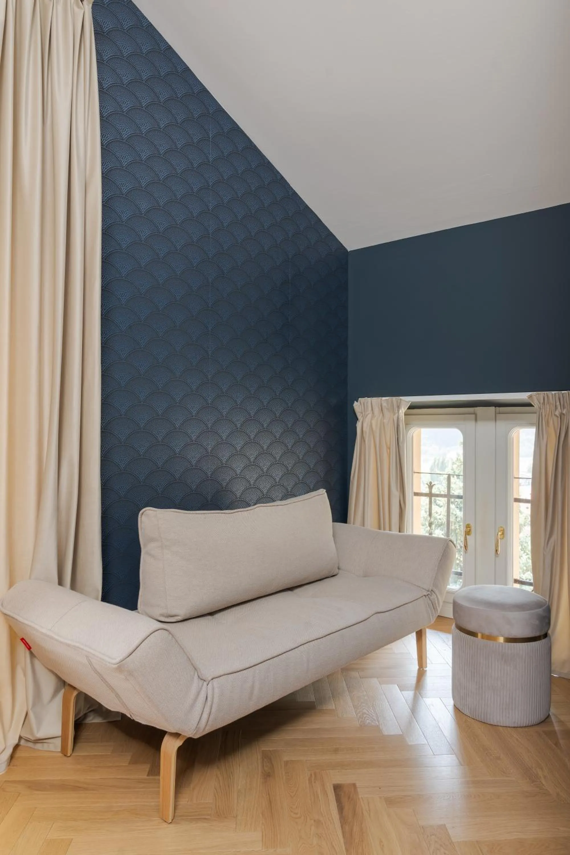 Bed in Villa Sardino