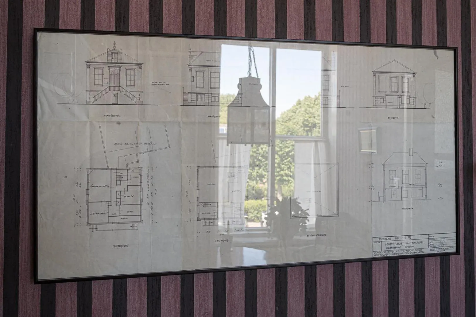 Decorative detail in B&B 't Raethuys