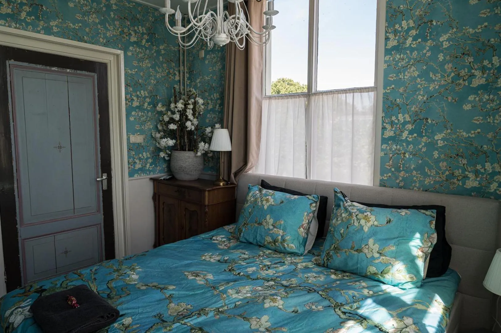 Bedroom, Bed in B&B 't Raethuys