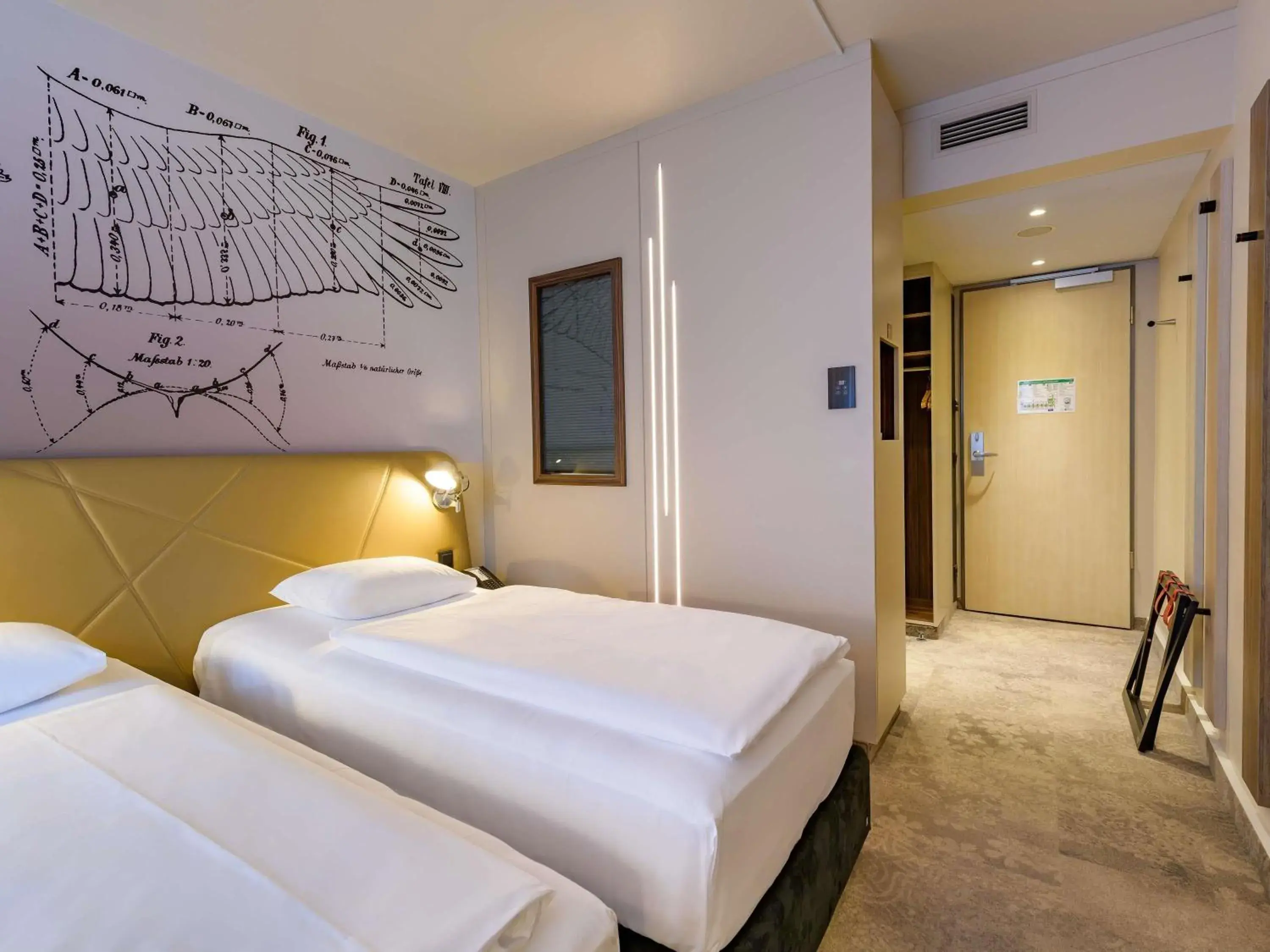 Standard Twin Room in Mercure Hotel Berlin City Standard Twin Room in Mercure Hotel Berlin City