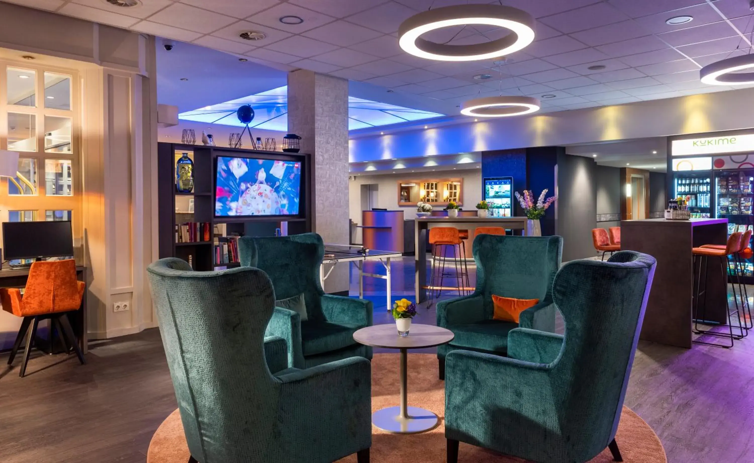 Lobby or reception, Lounge/Bar in Dorint Main Taunus Frankfurt/Sulzbach