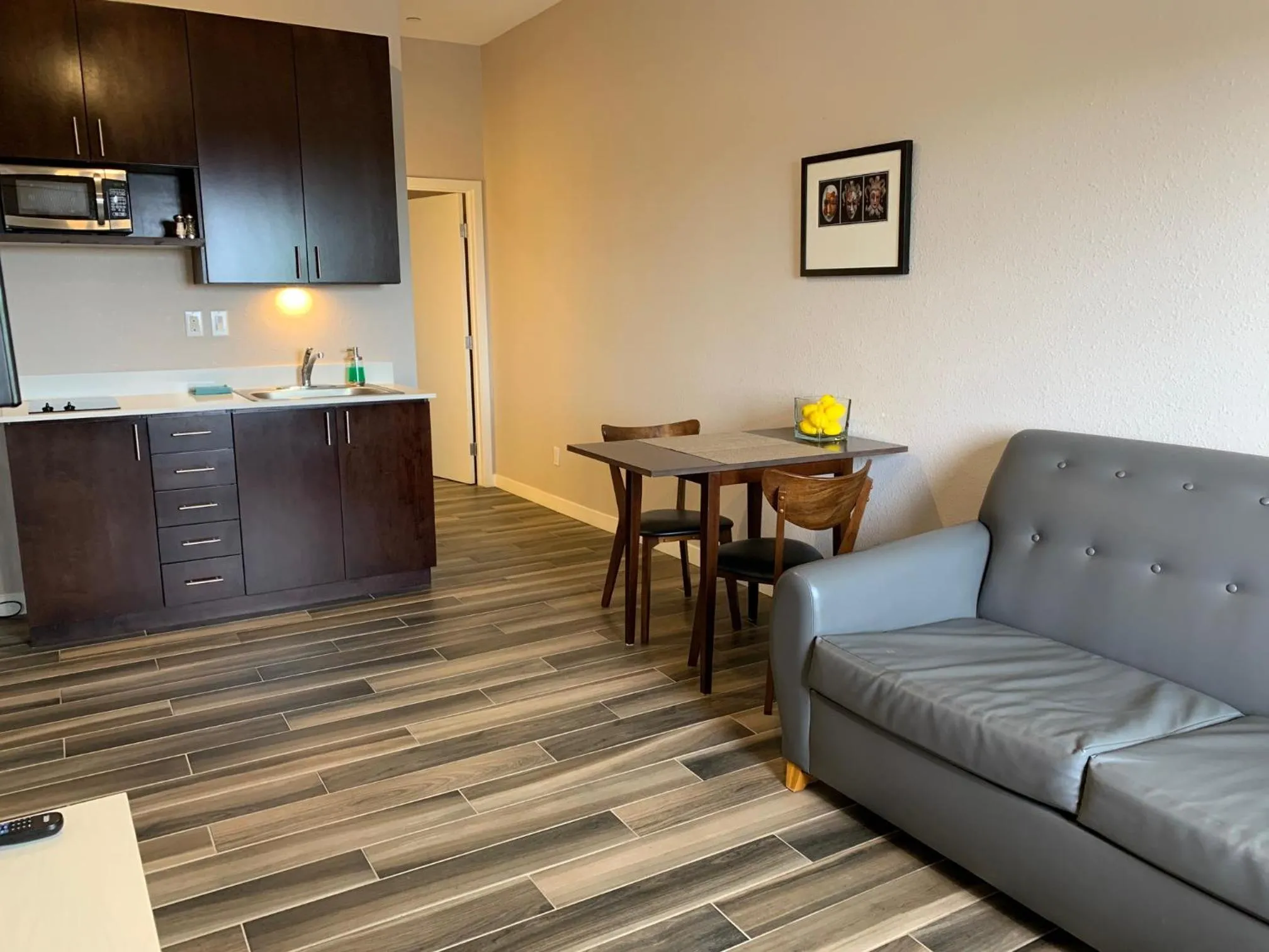 Kitchen or kitchenette in Solis Place in Old Town
