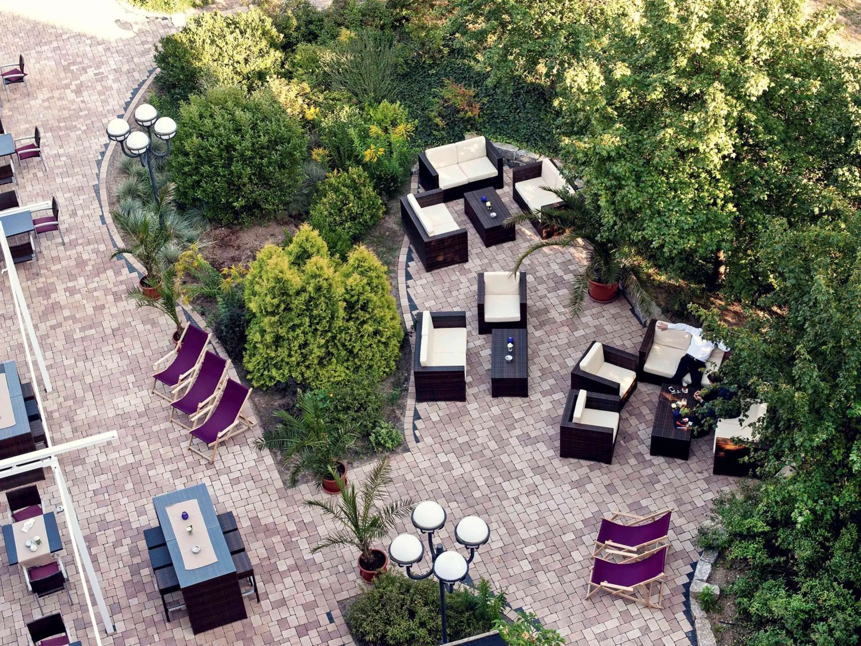 Balcony/Terrace in Mercure Residenz Frankfurt Messe