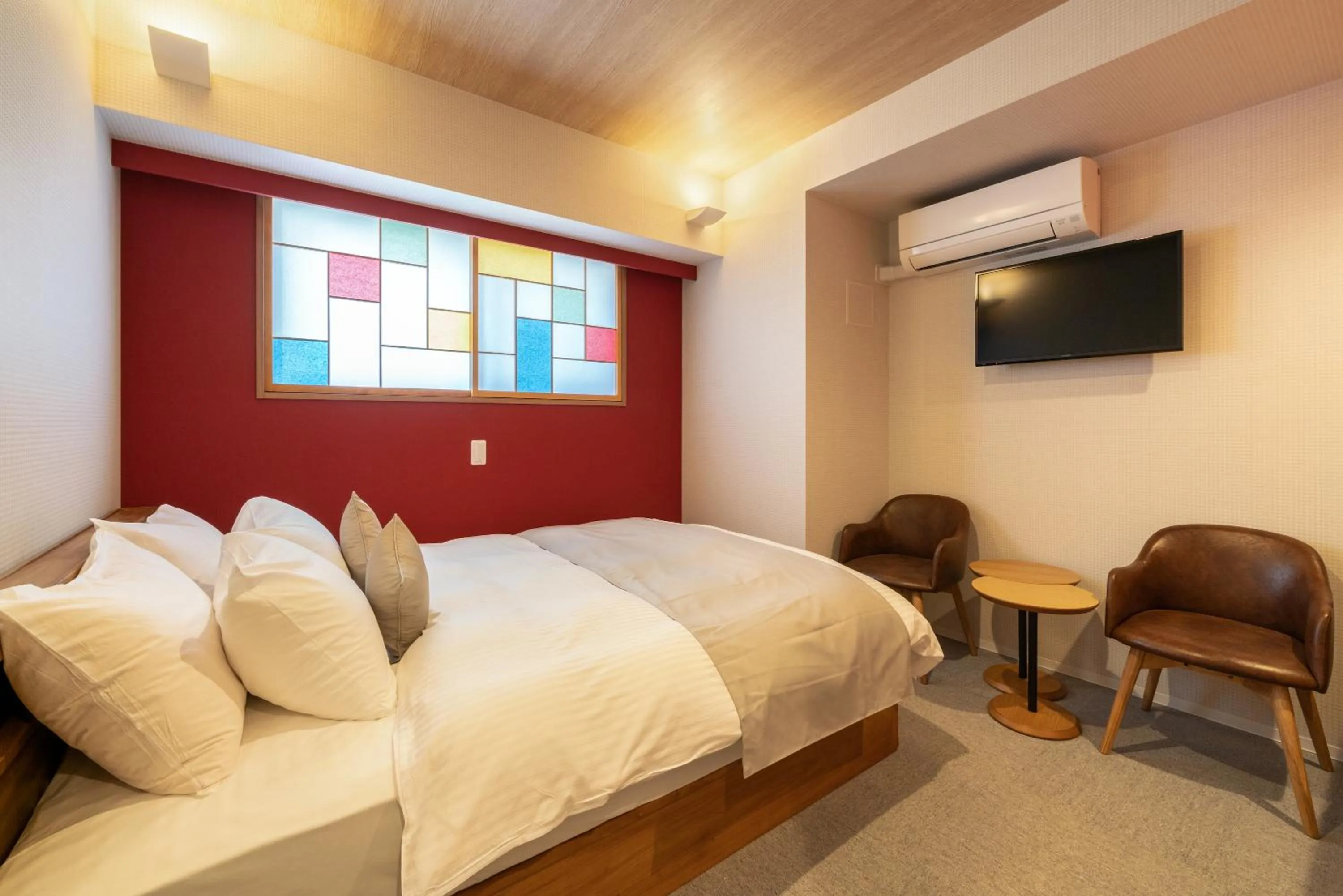 Bed in Stay SAKURA Tokyo ASAKUSA ART DECO HOTEL