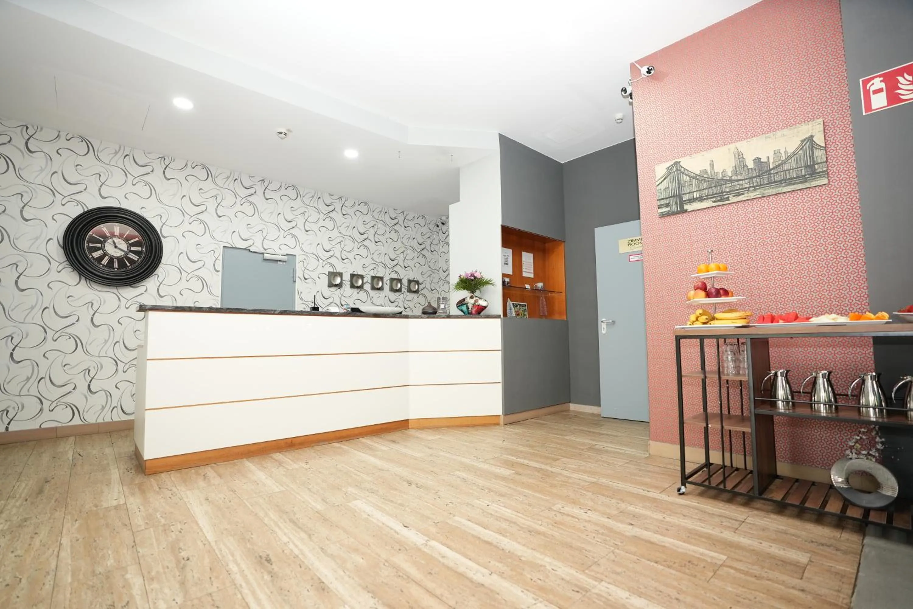 Lobby or reception in Hotel Attaché an der Messe