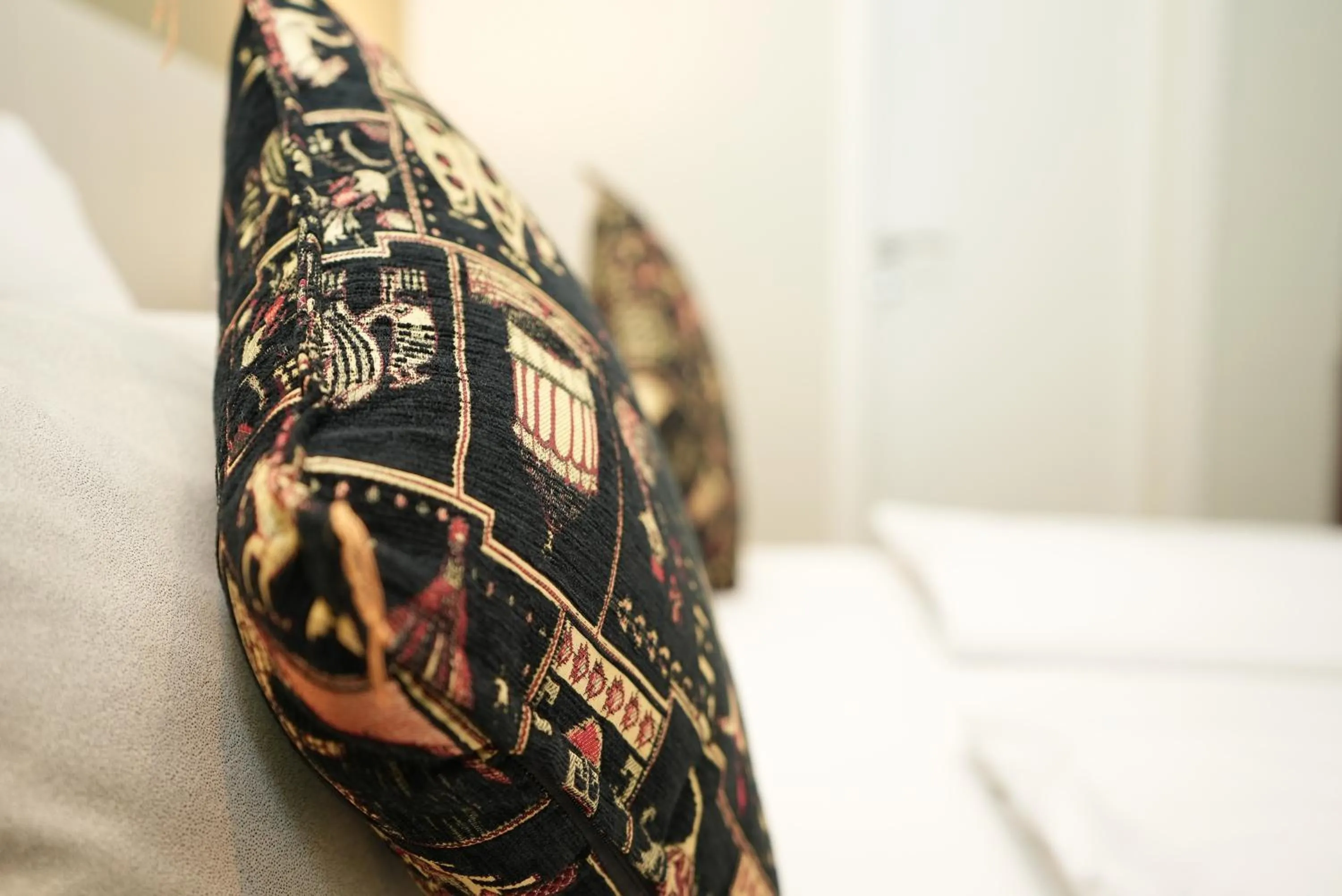 Bed in Hotel Attaché an der Messe