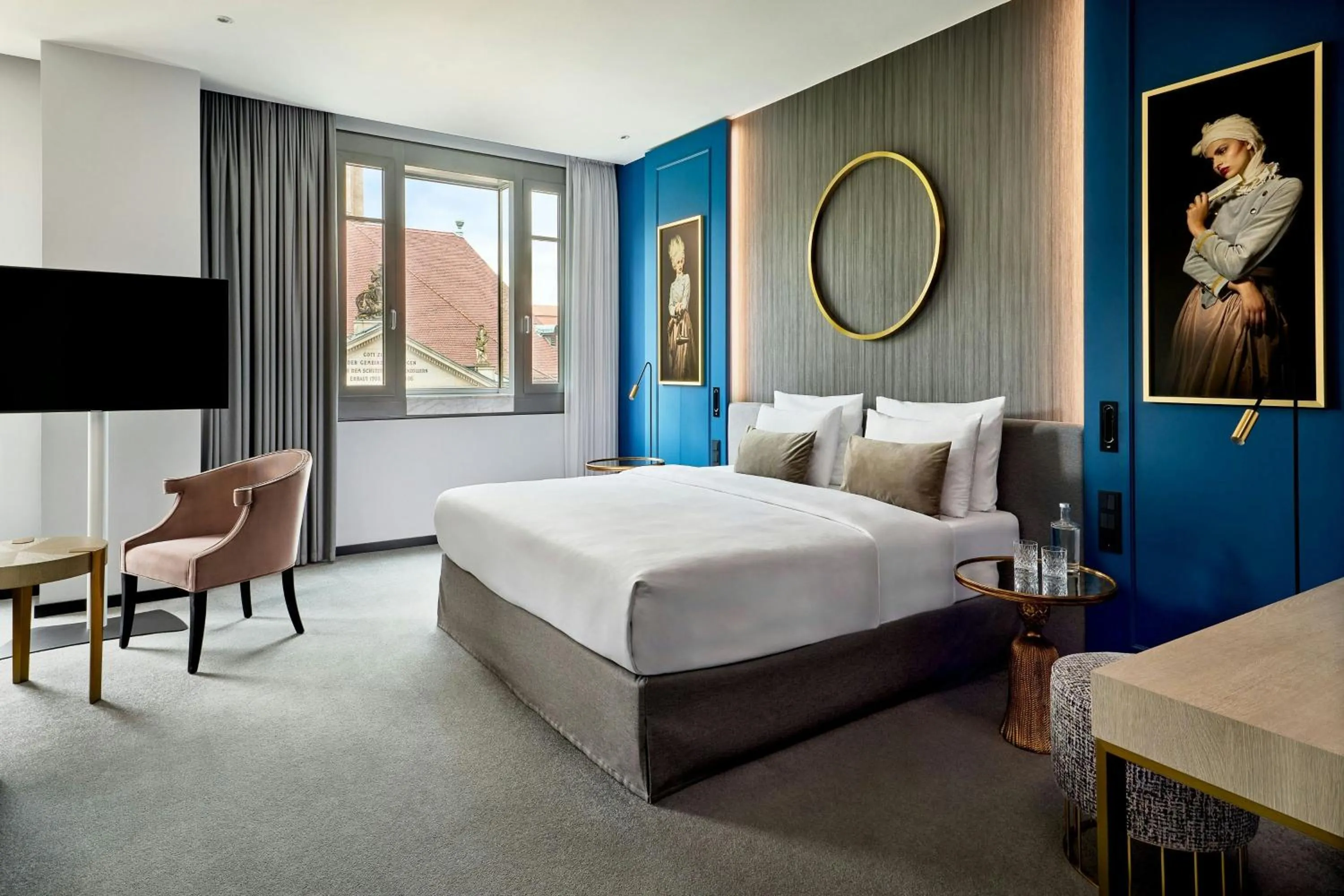 Photo of the whole room, Bed in Hotel Luc, Autograph Collection