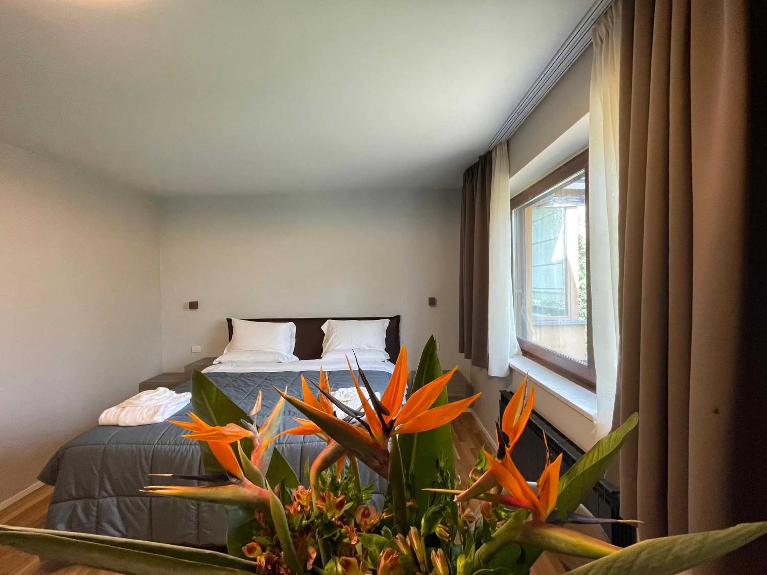 Bed in Aminta Resort