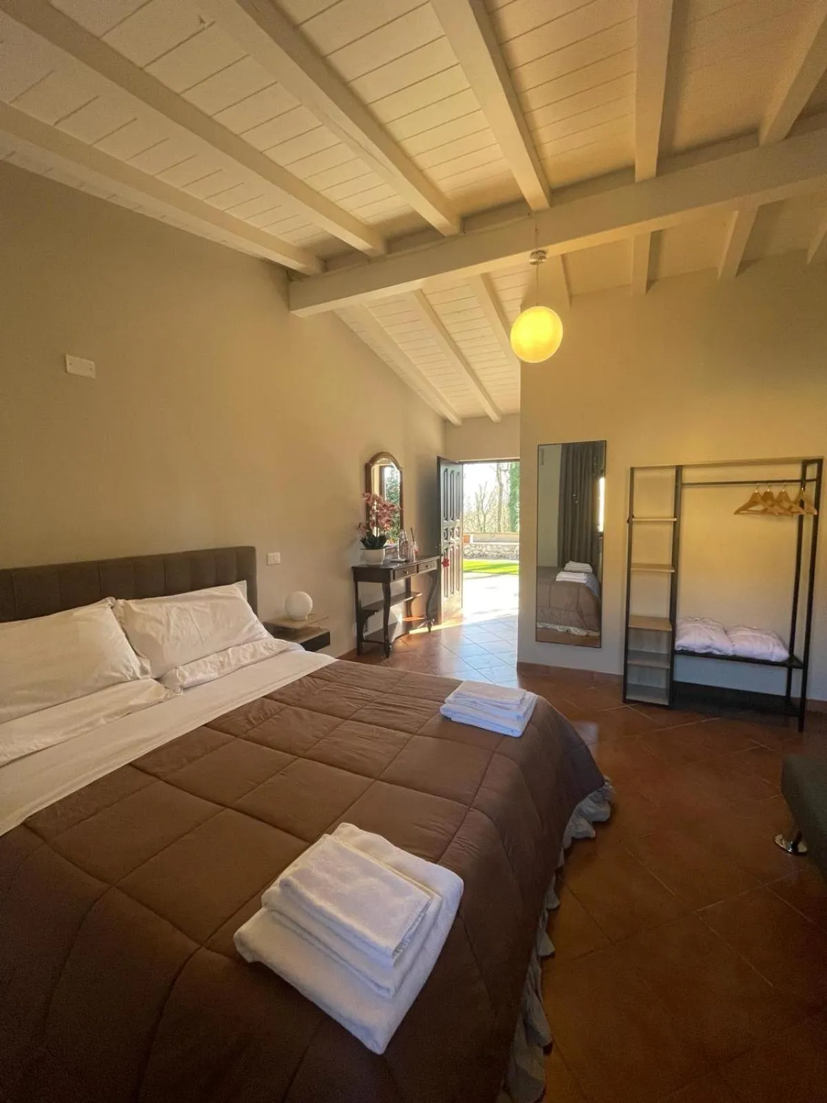 Bed in Aminta Resort