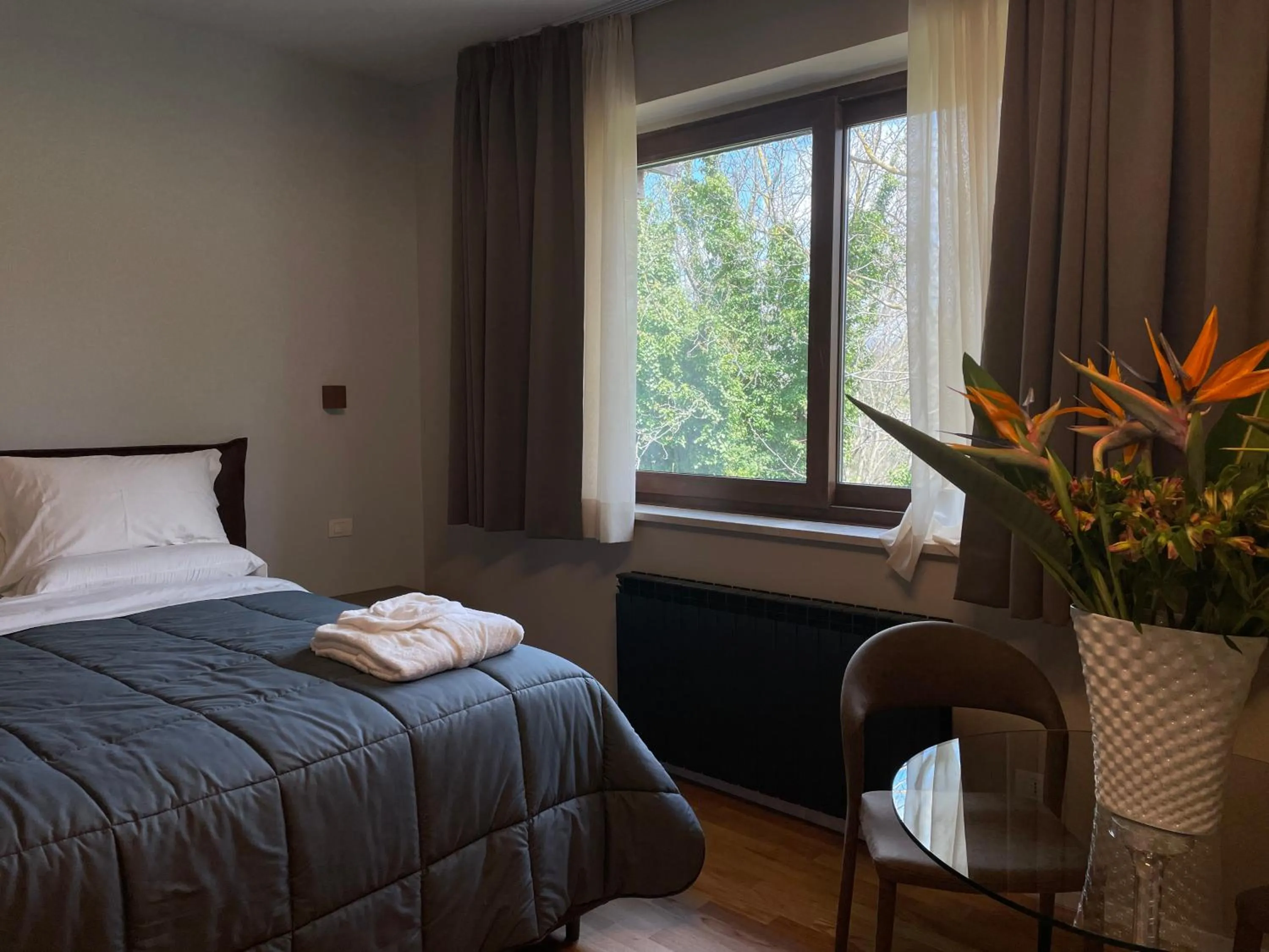 Bed in Aminta Resort