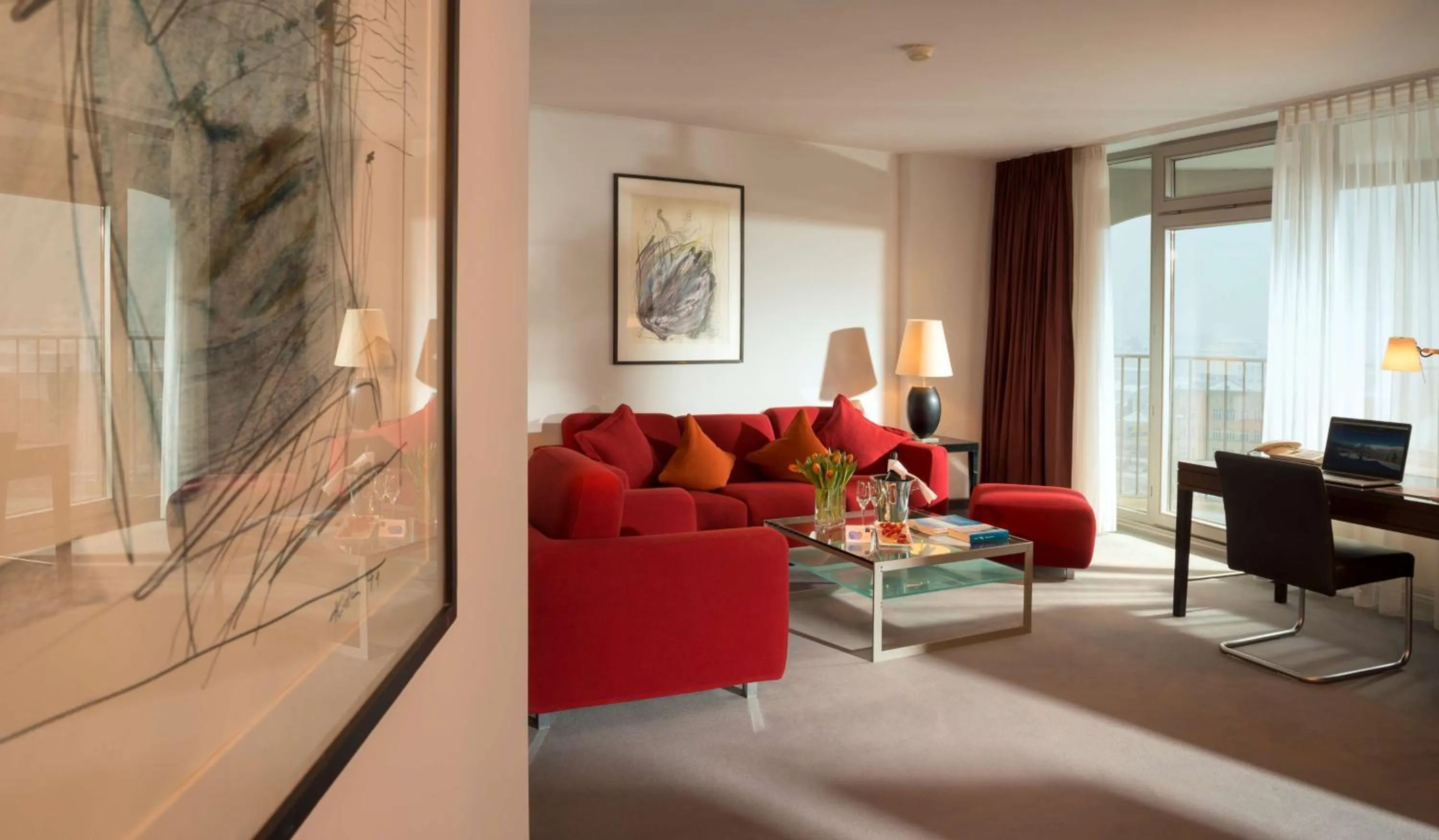 Balcony/Terrace in Dorint An der Kongresshalle Augsburg