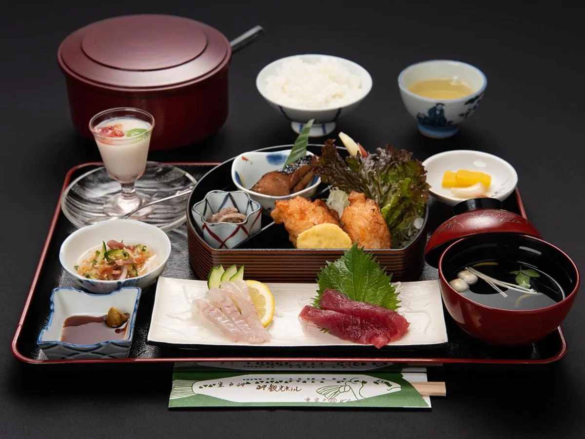 Dinner in Misaki Kanko Hotel