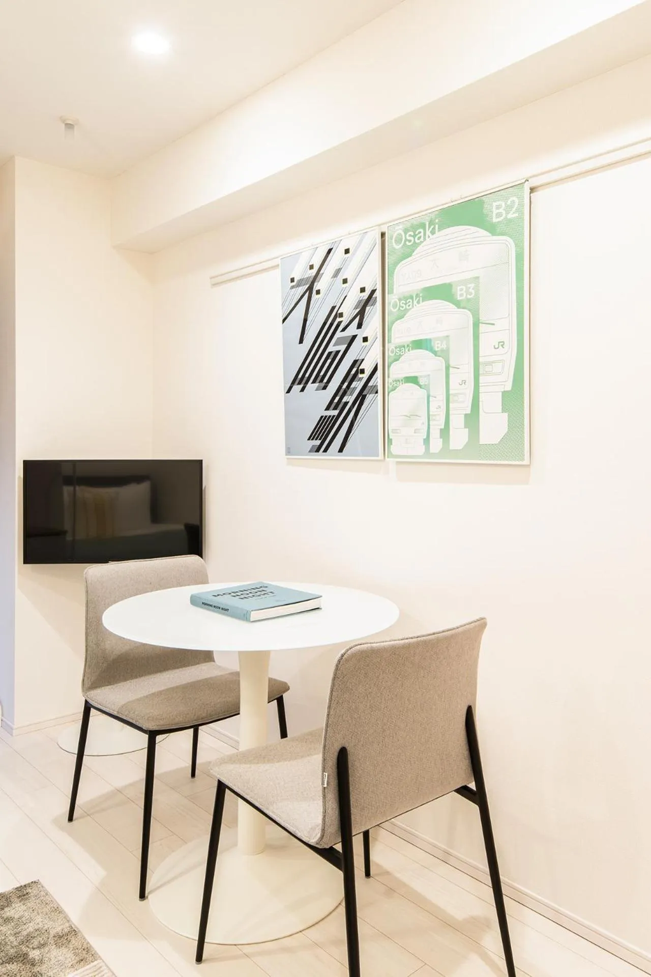 Dining area in Section L Ginza East