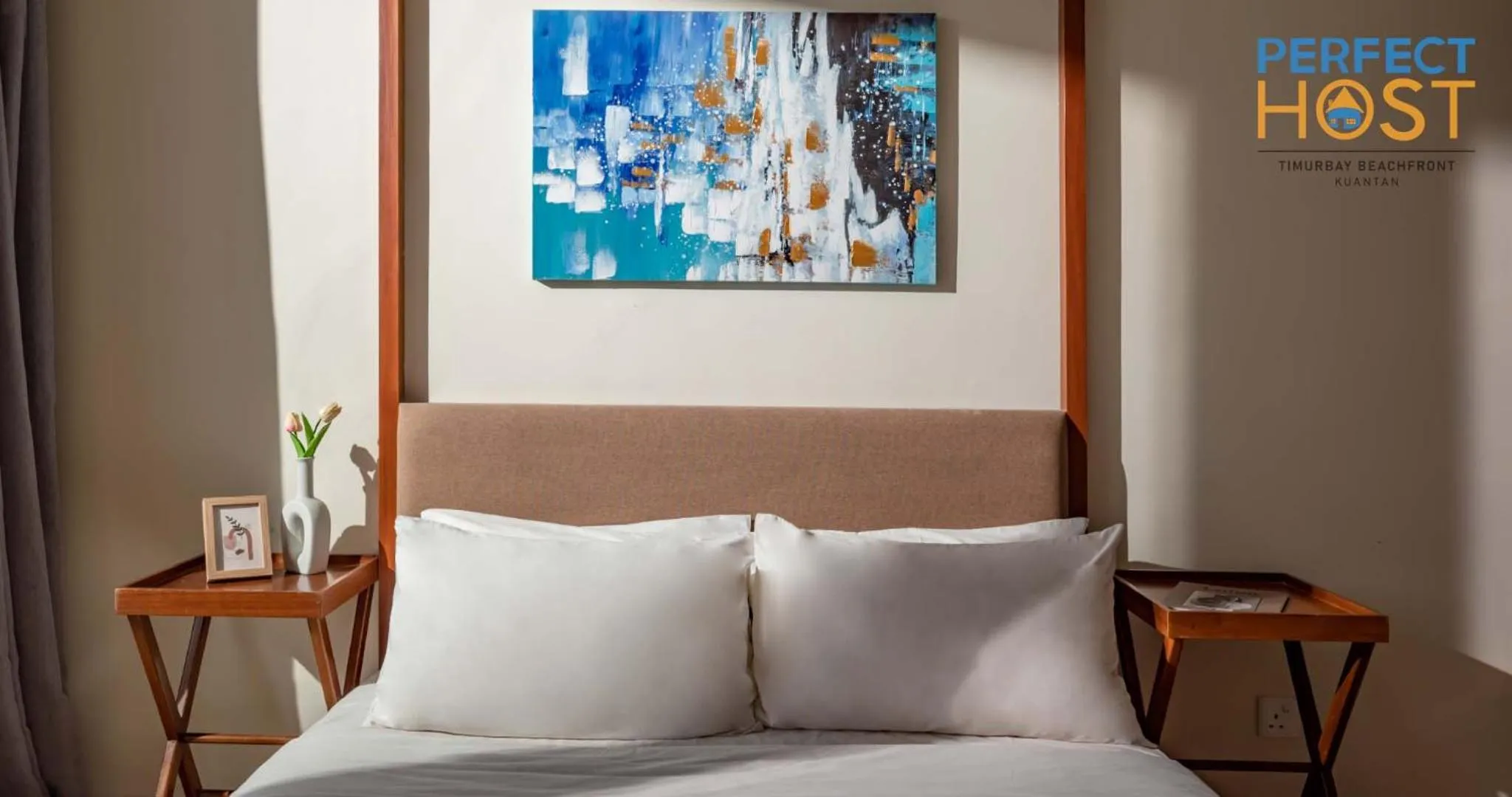 Bed in Timurbay Beachfront by Perfect Host