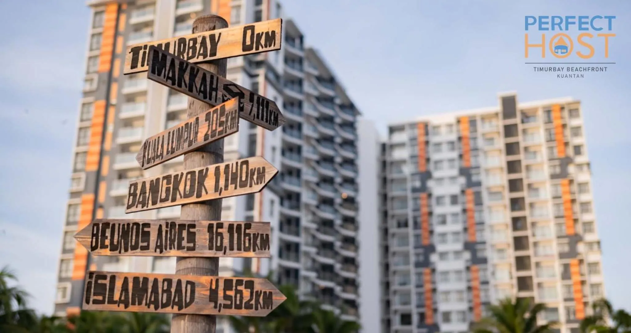 Property building in Timurbay Beachfront by Perfect Host