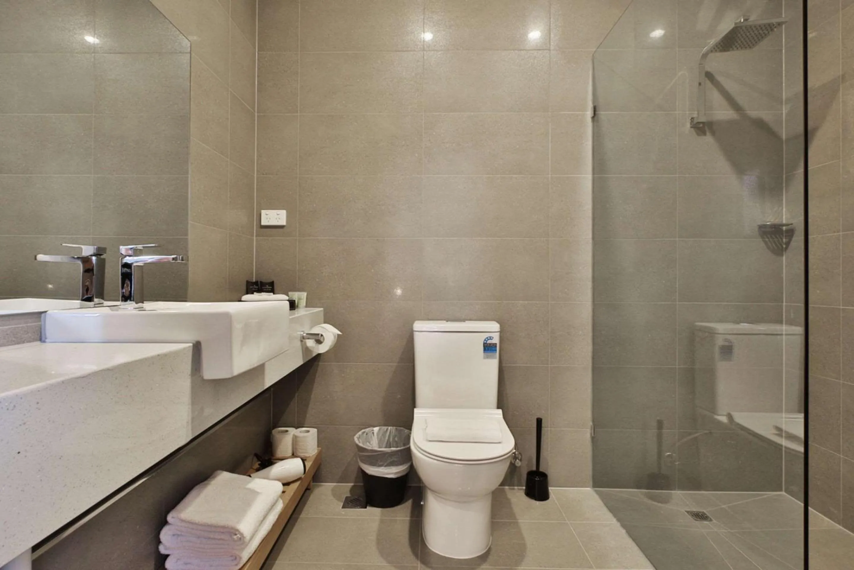 Bathroom in Quality Apartments Dandenong