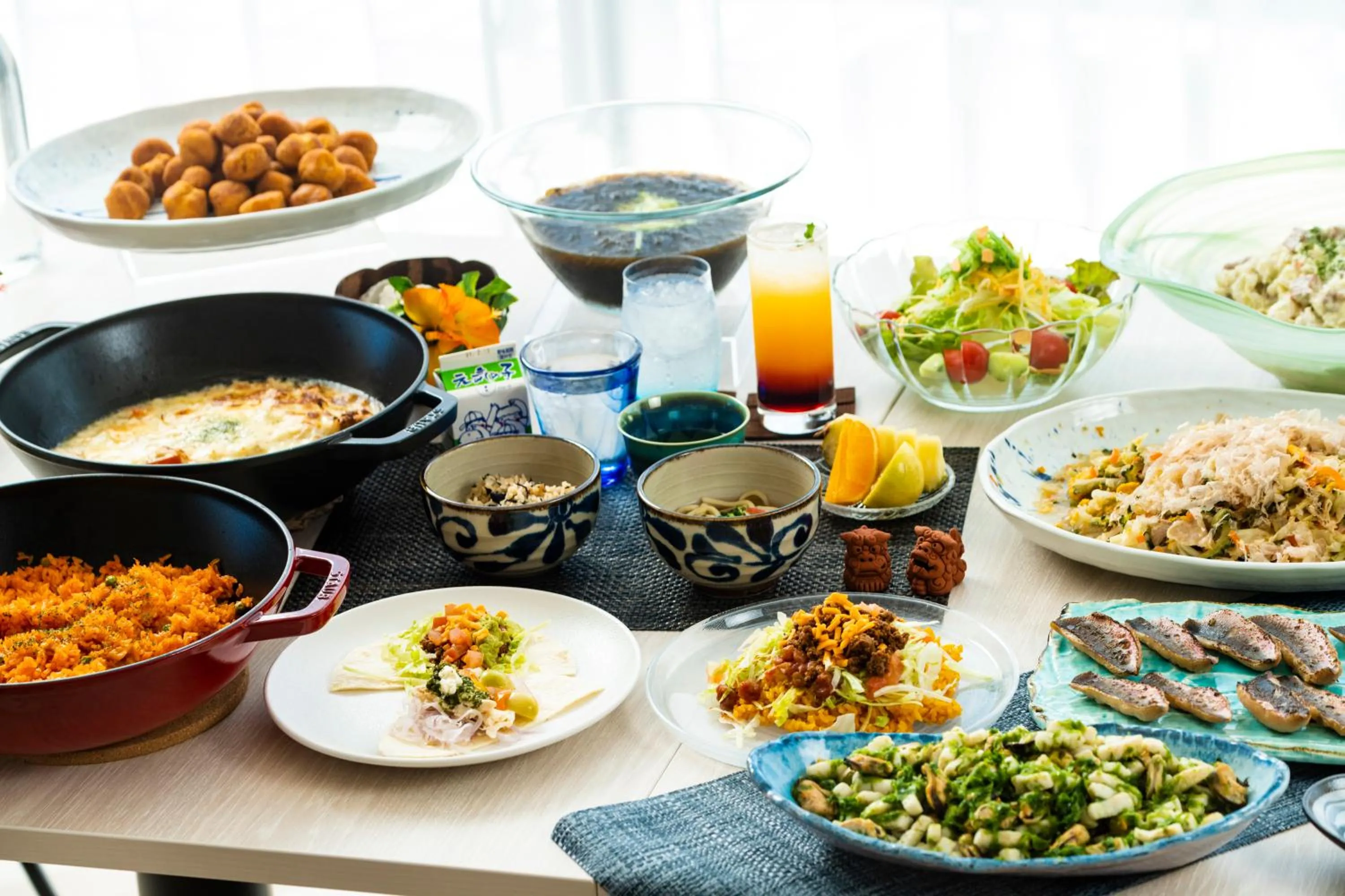 Breakfast in Hotel Torifito Miyakojima Resort