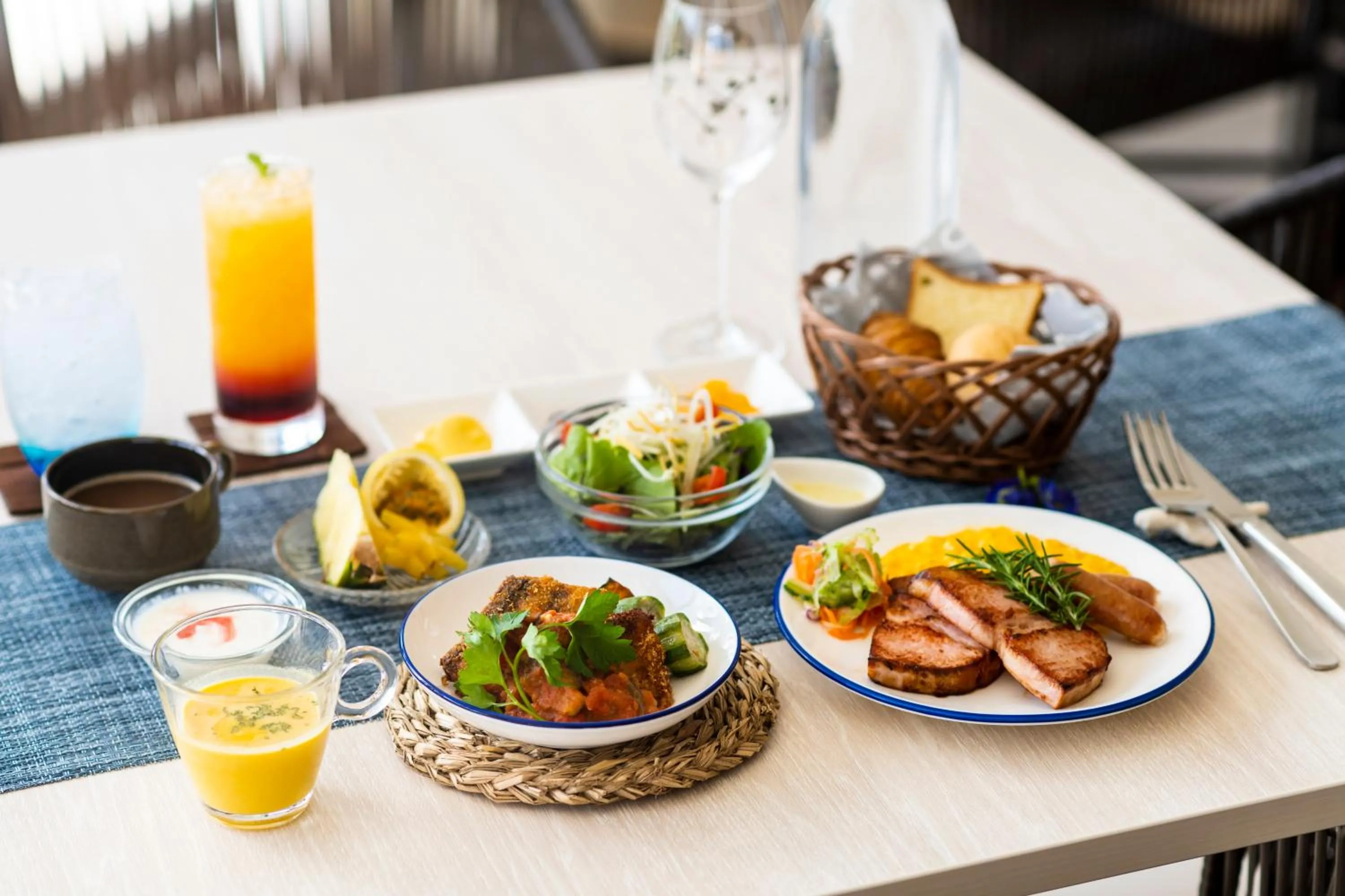 Breakfast in Hotel Torifito Miyakojima Resort