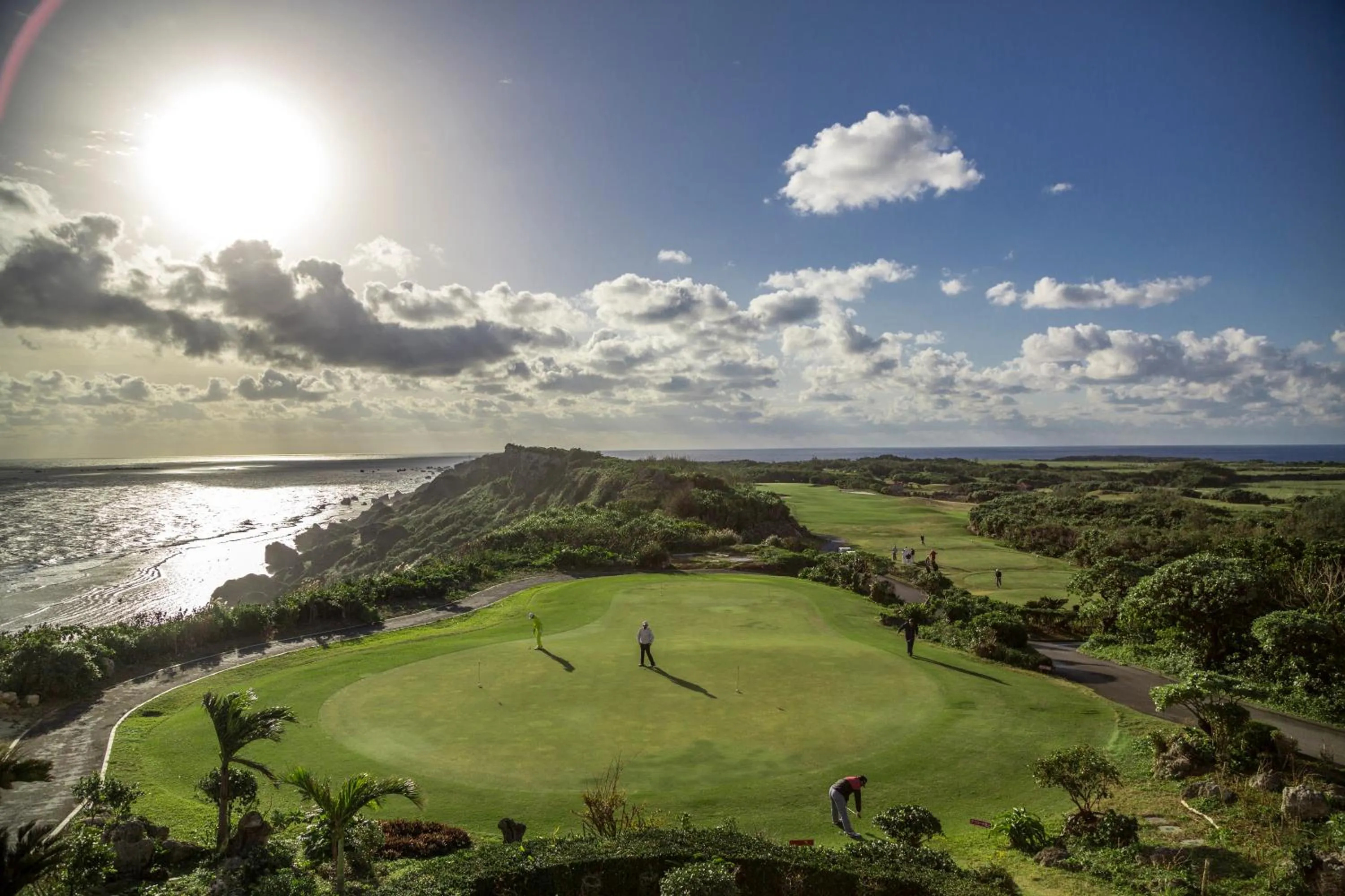 Golfcourse in Hotel Torifito Miyakojima Resort