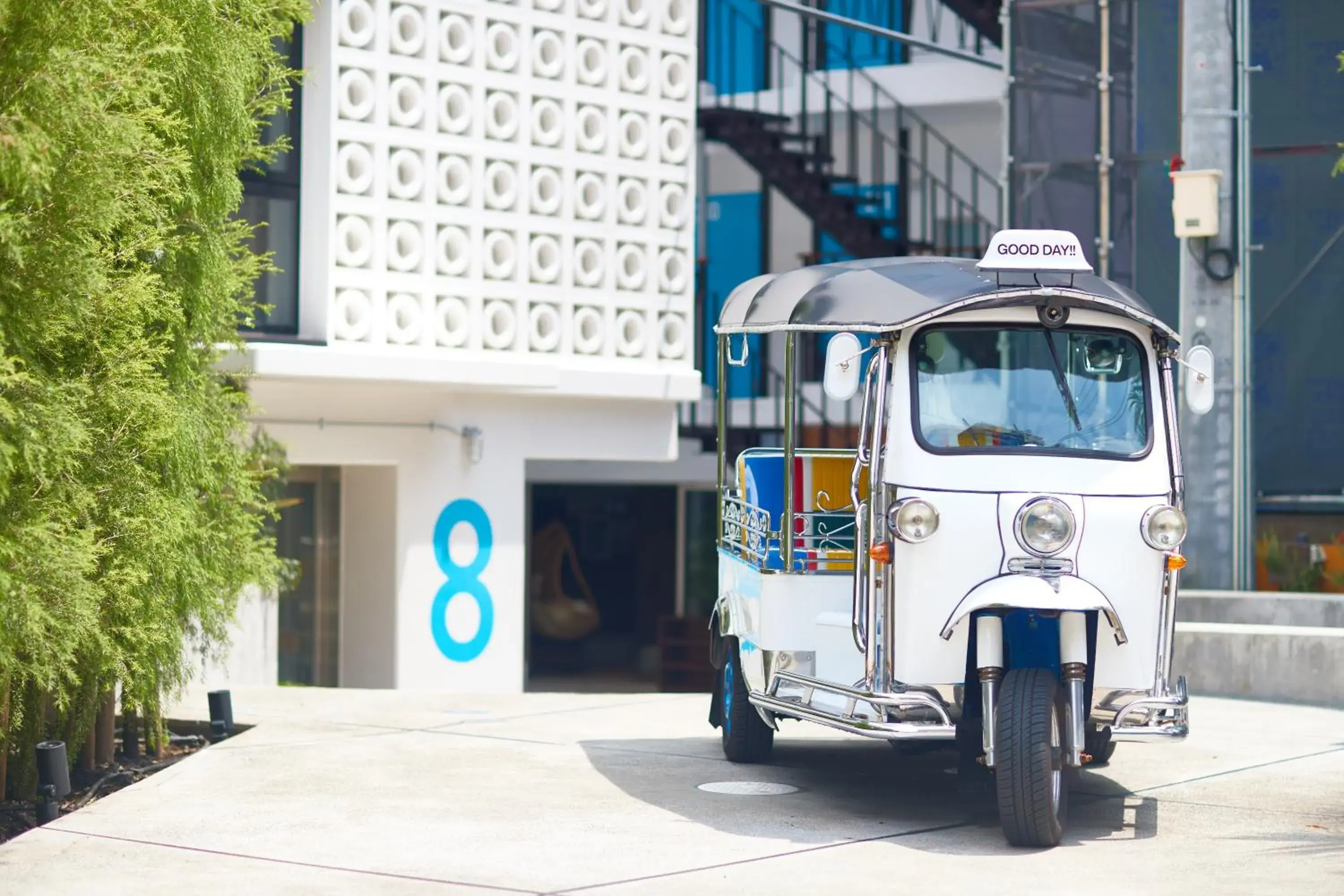 Property building in 8HOTEL Chigasaki Property building in 8HOTEL Chigasaki