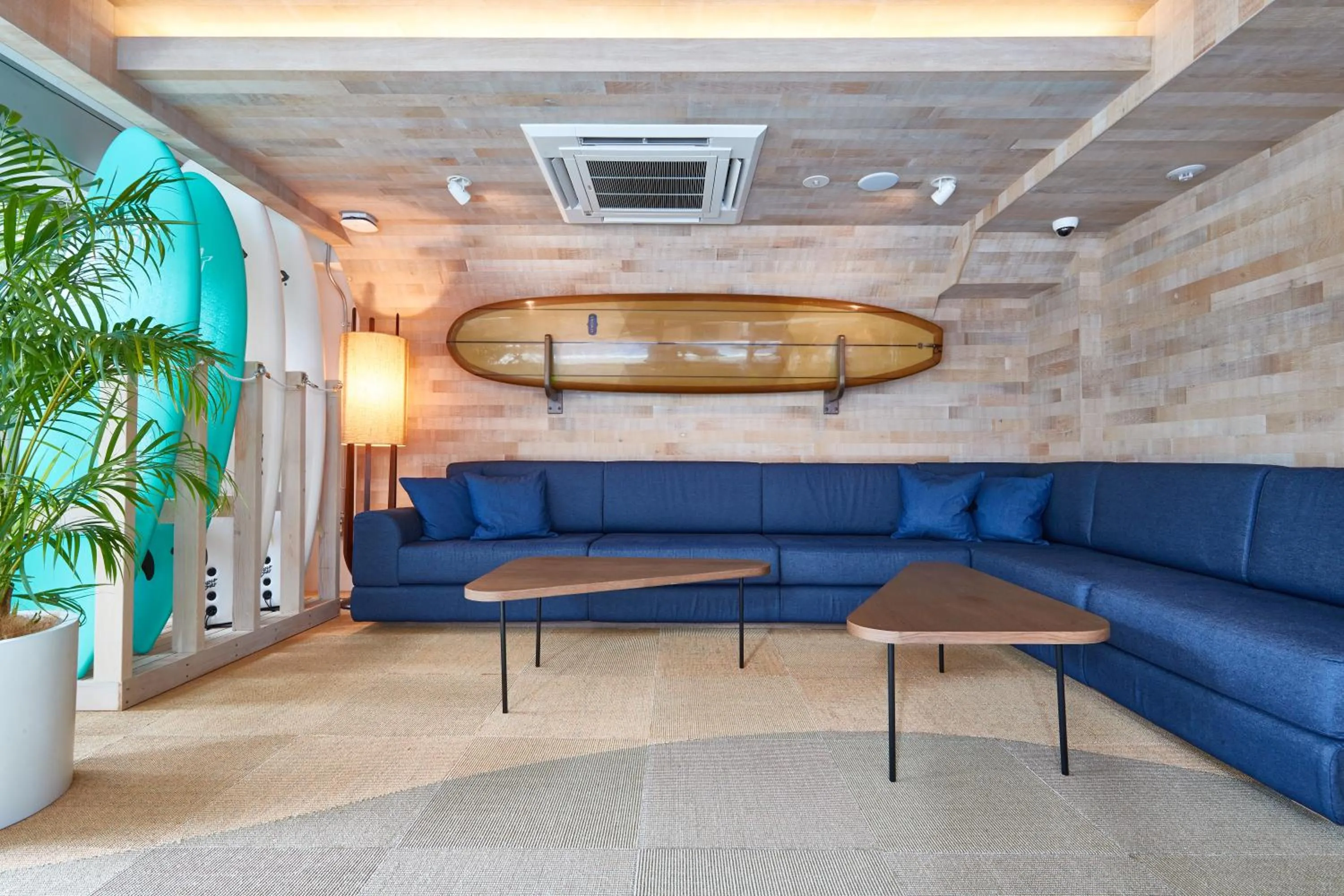 Lobby or reception in 8HOTEL Chigasaki