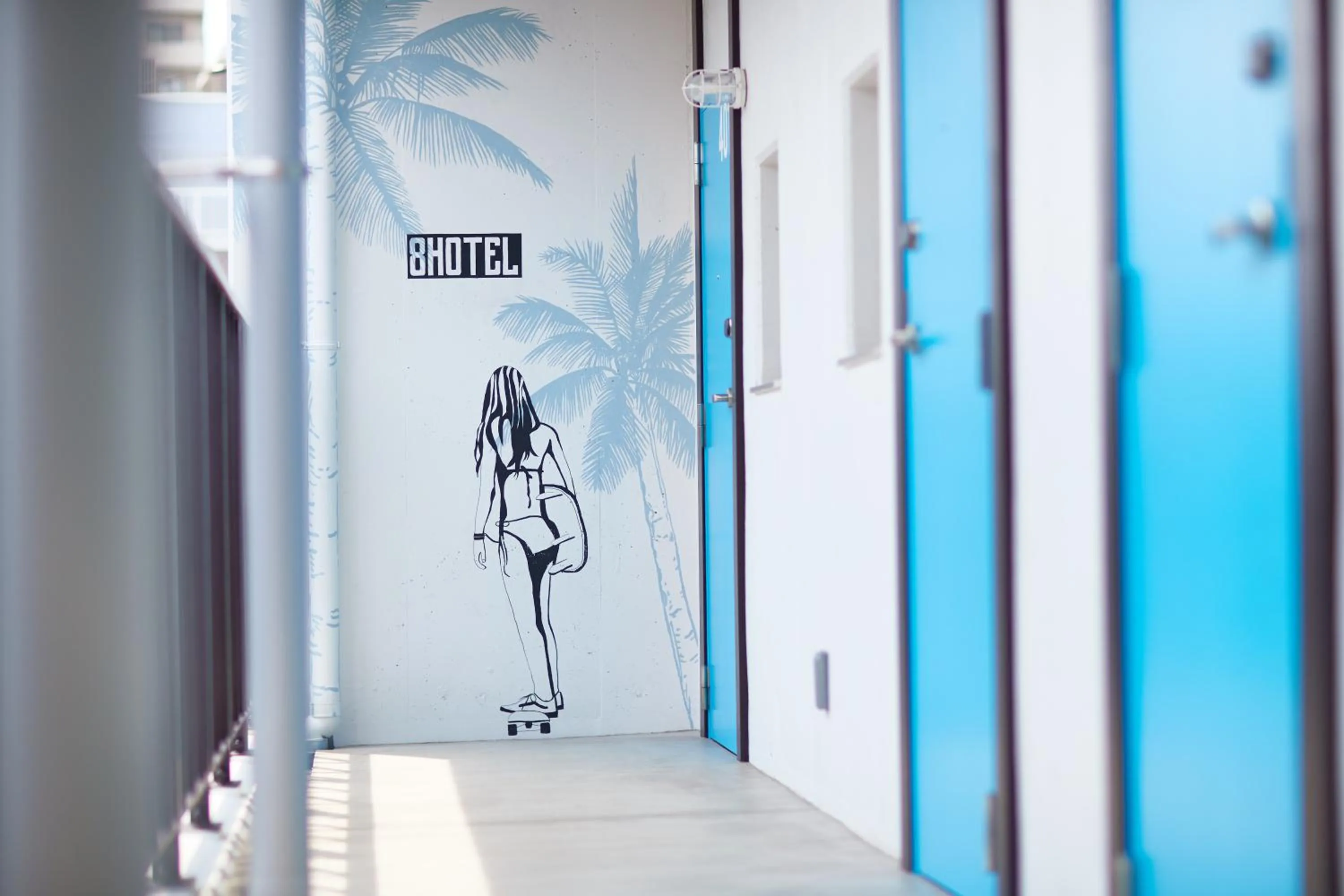 Facade/entrance in 8HOTEL Chigasaki