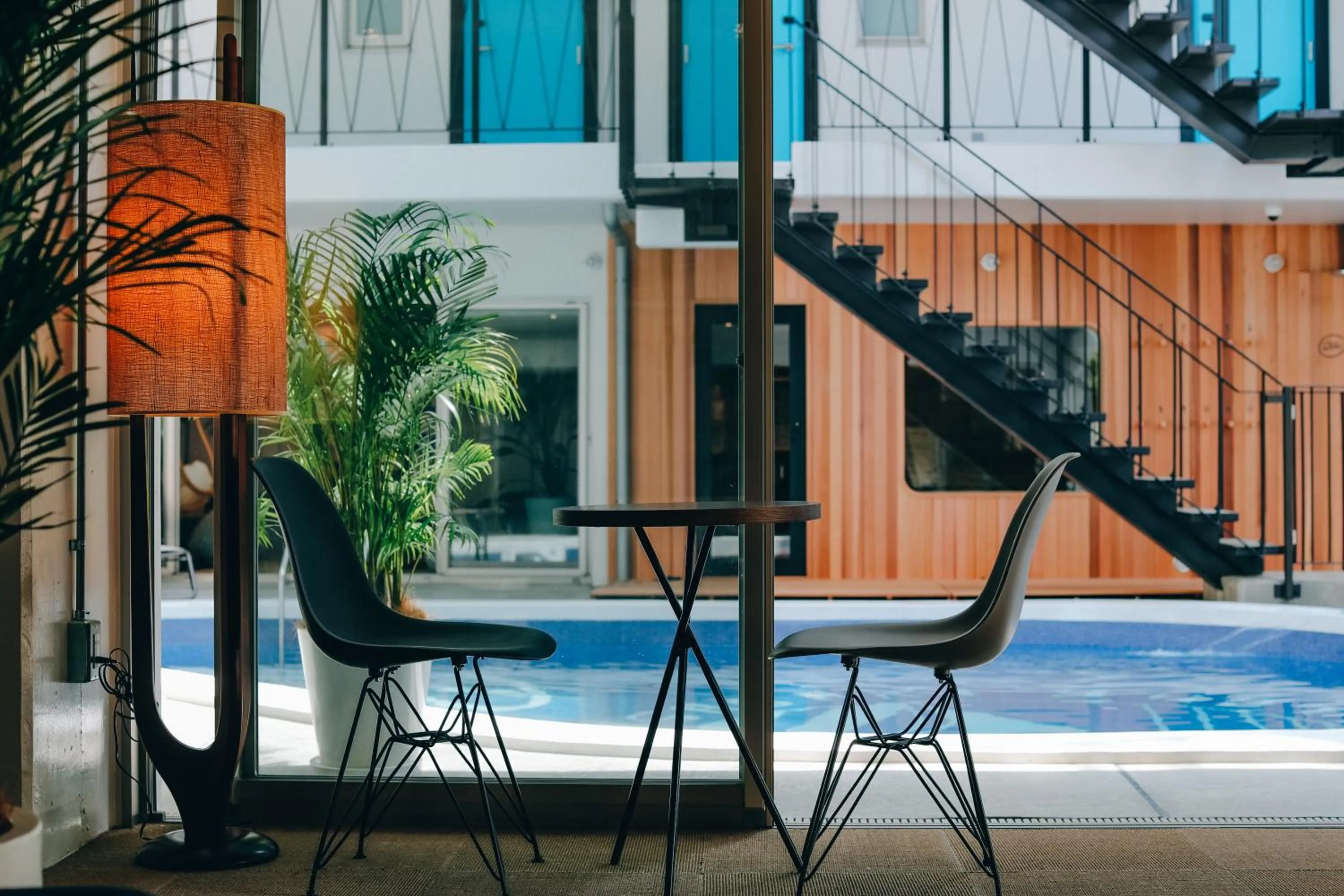 Lobby or reception in 8HOTEL Chigasaki