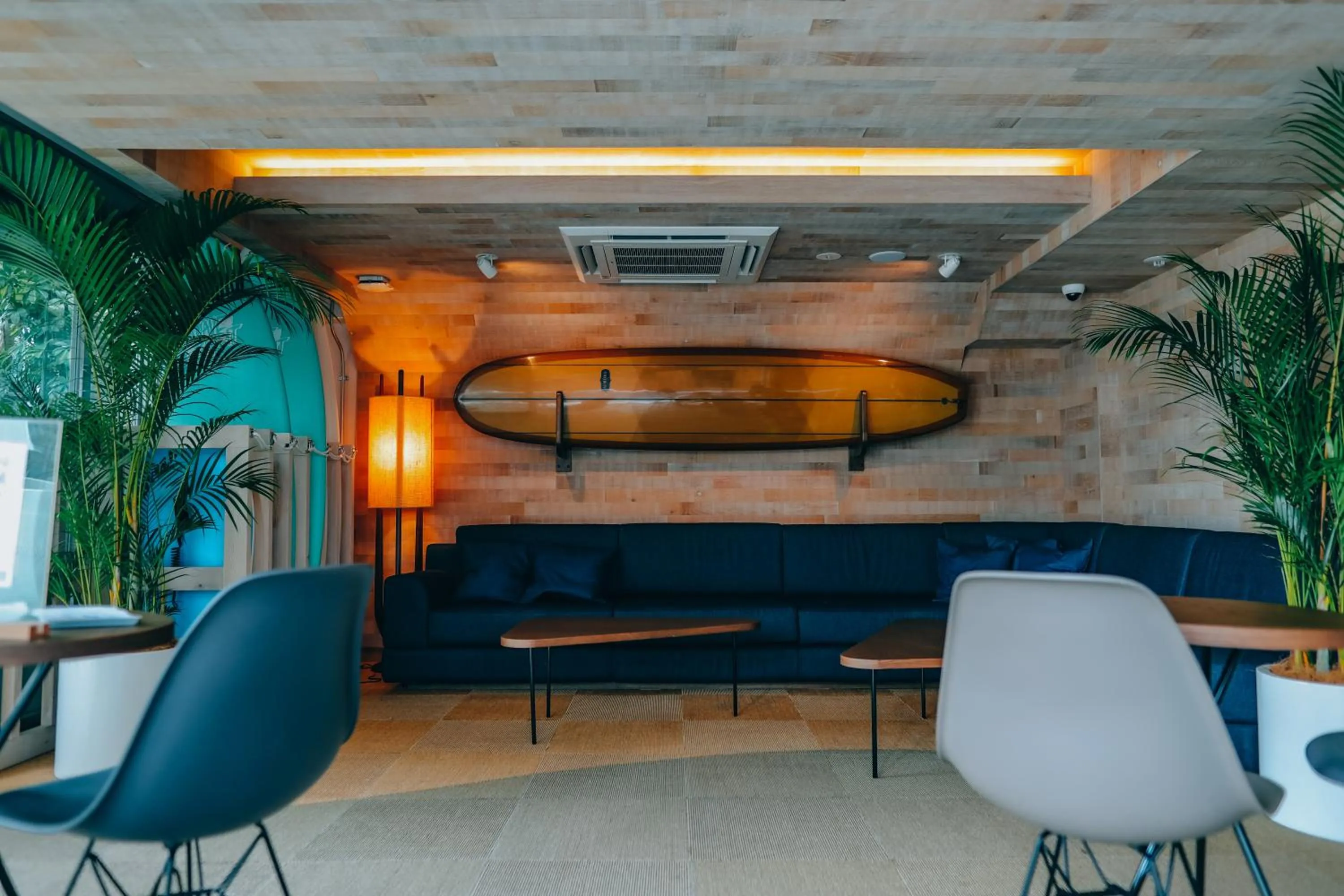 Lobby or reception in 8HOTEL Chigasaki