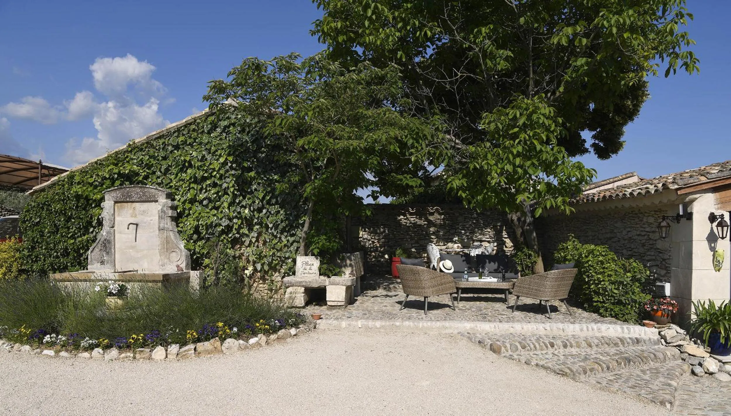 Garden in Bastide des Demoiselles