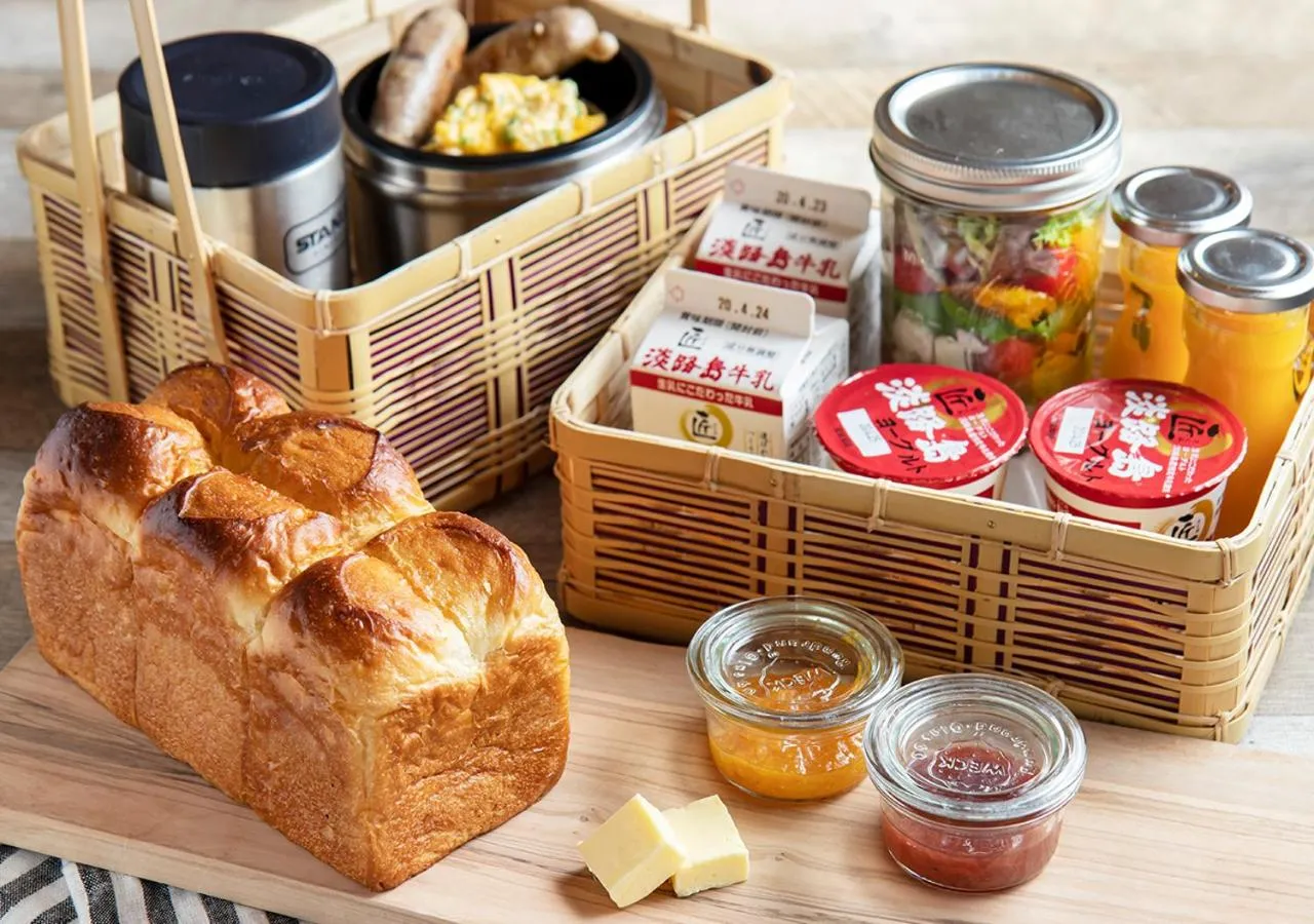 Breakfast in KAMOME SLOW HOTEL