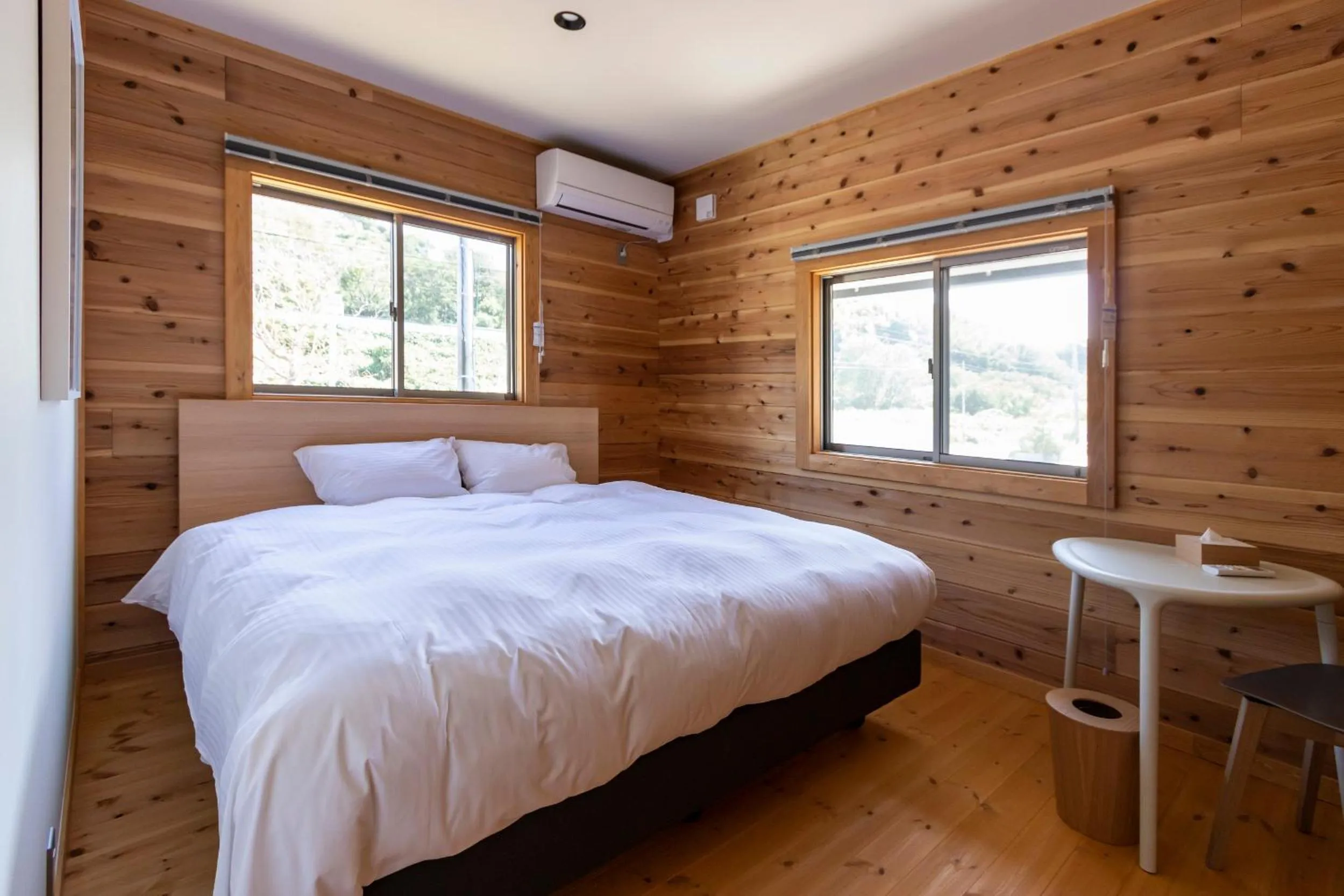 Bed in KAMOME SLOW HOTEL