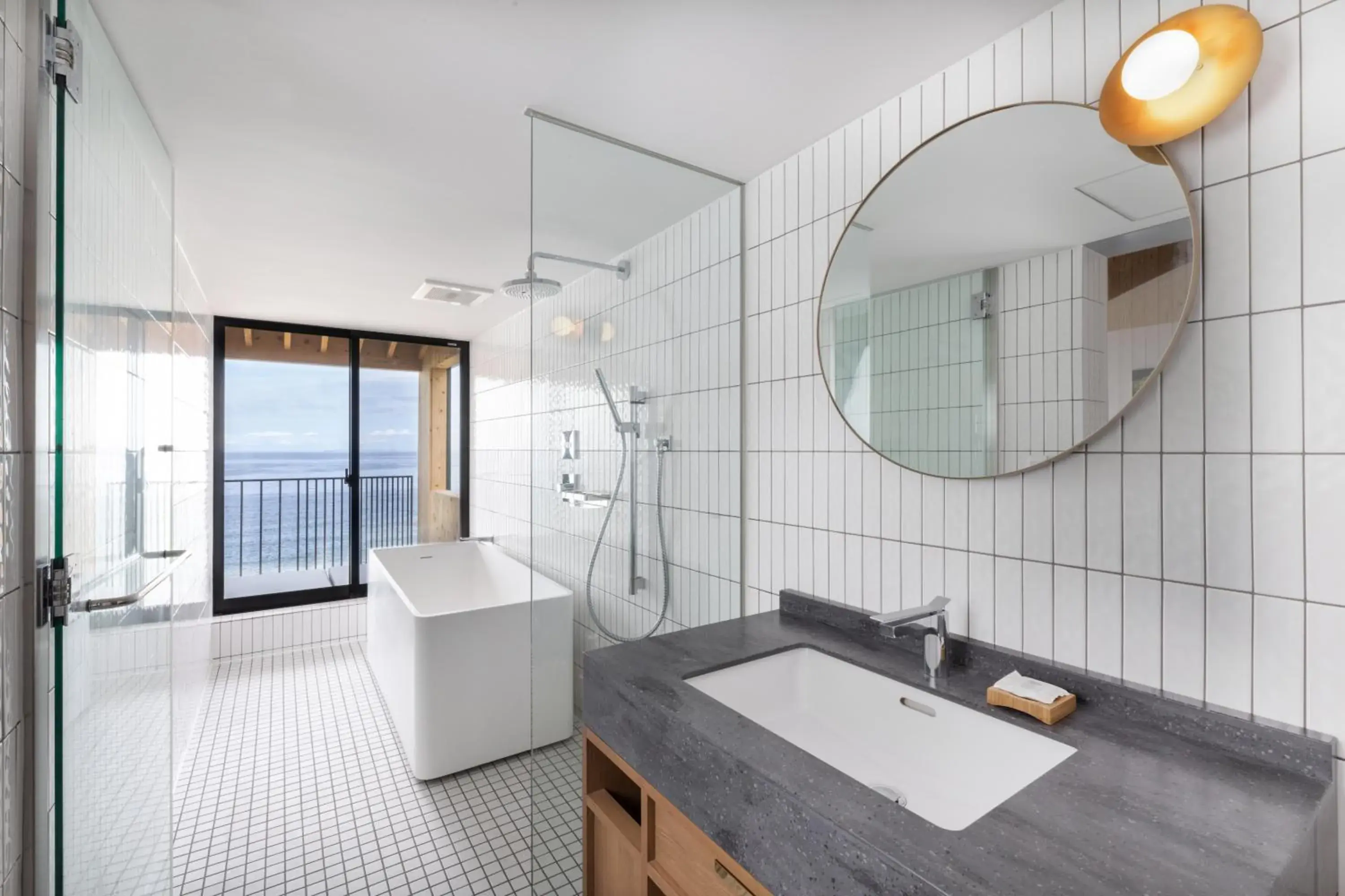 Bathroom in KAMOME SLOW HOTEL Bathroom in KAMOME SLOW HOTEL