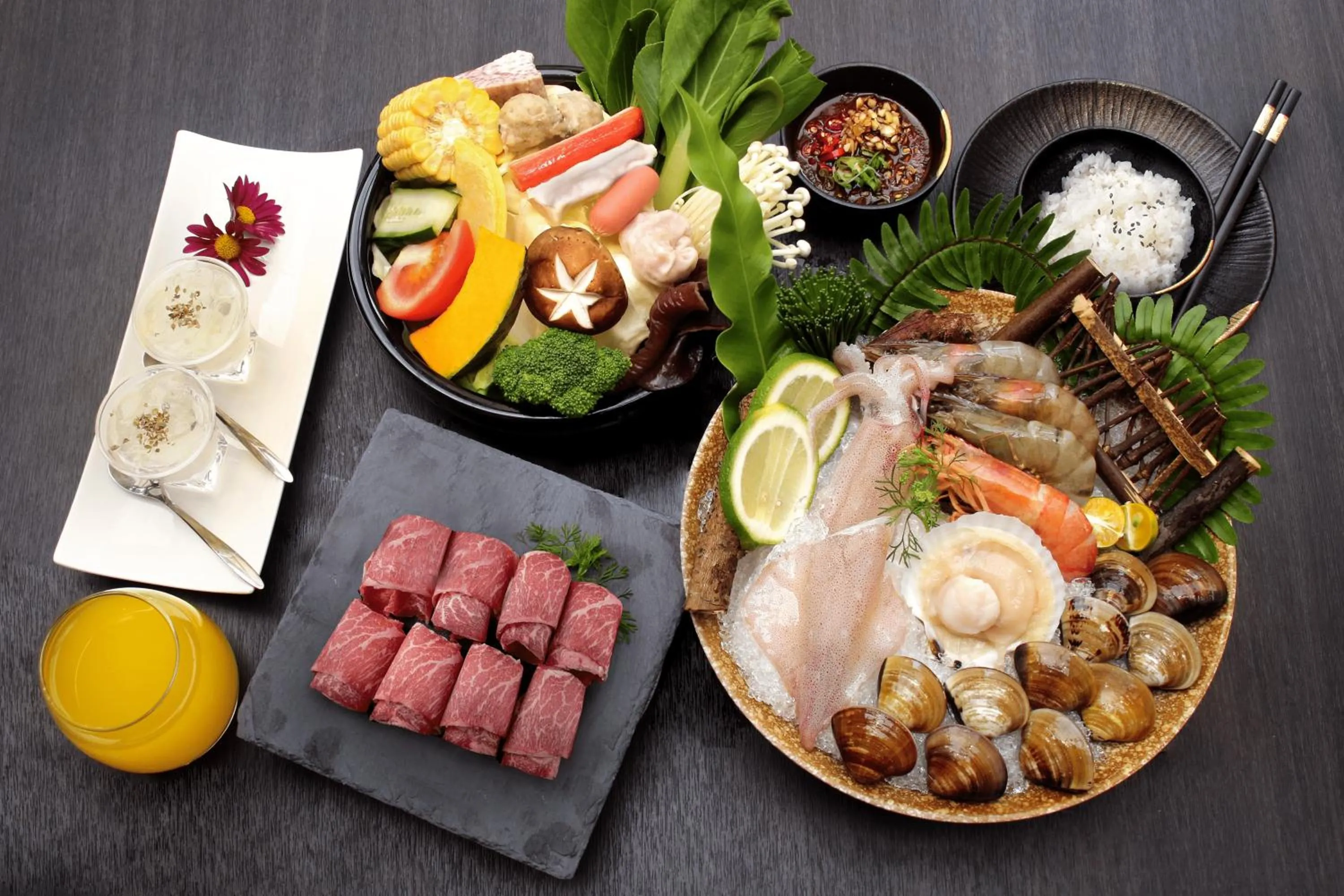 Dinner in Gamalan Spring Hotel