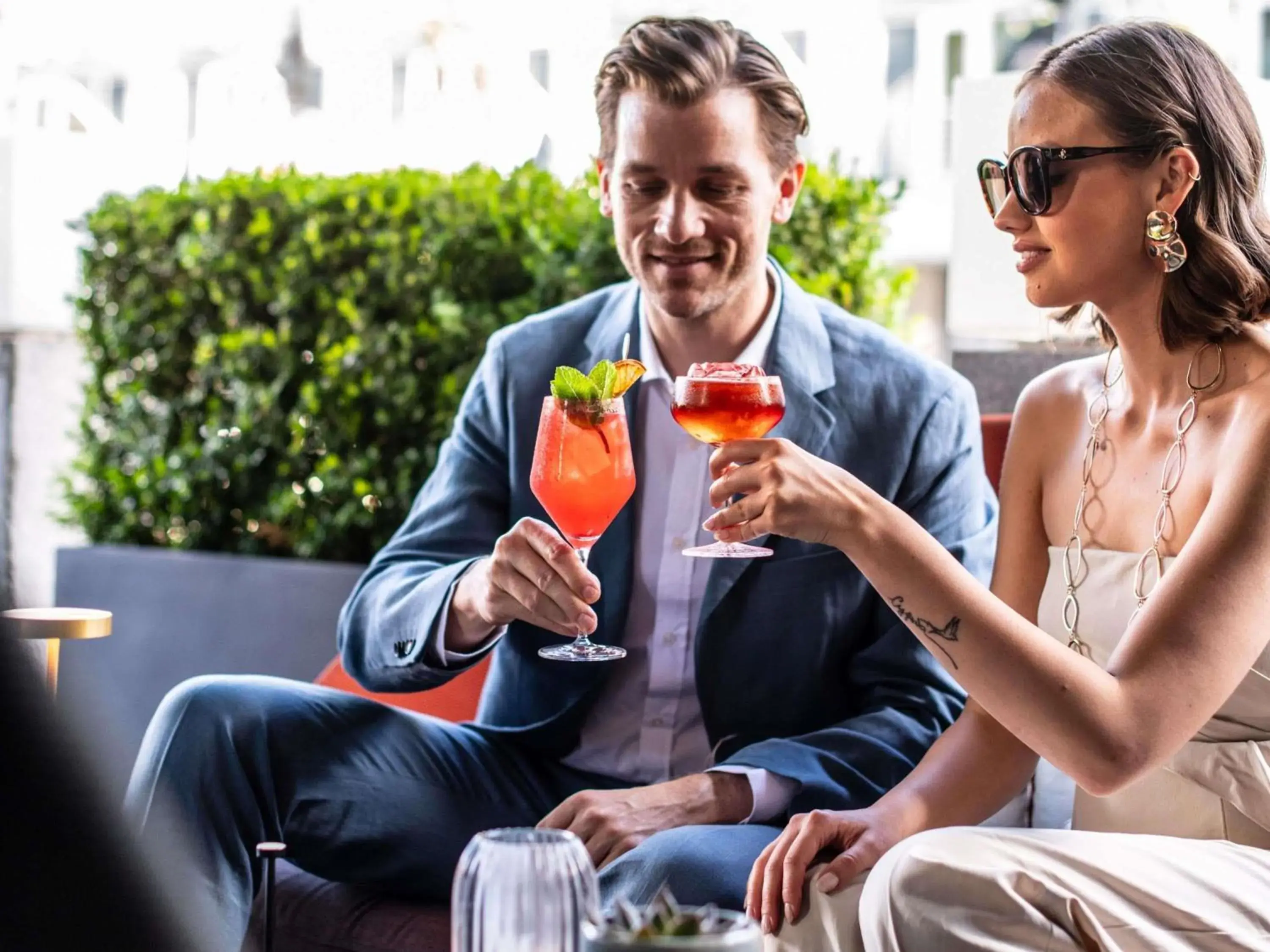 Lounge or bar in Sofitel Munich Bayerpost Lounge or bar in Sofitel Munich Bayerpost