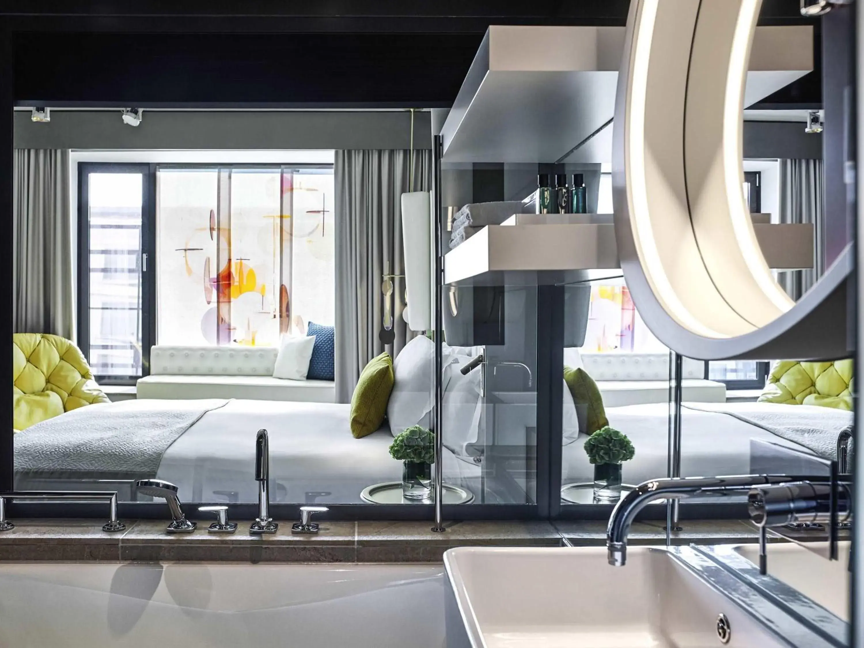 Bedroom, Bed in Sofitel Munich Bayerpost Bedroom, Bed in Sofitel Munich Bayerpost