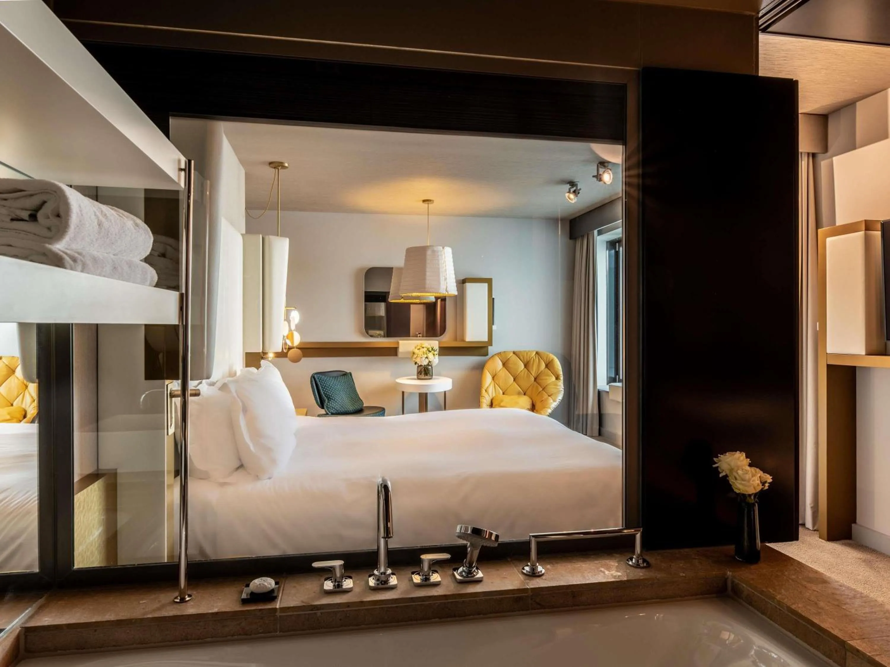 Bedroom, Bed in Sofitel Munich Bayerpost